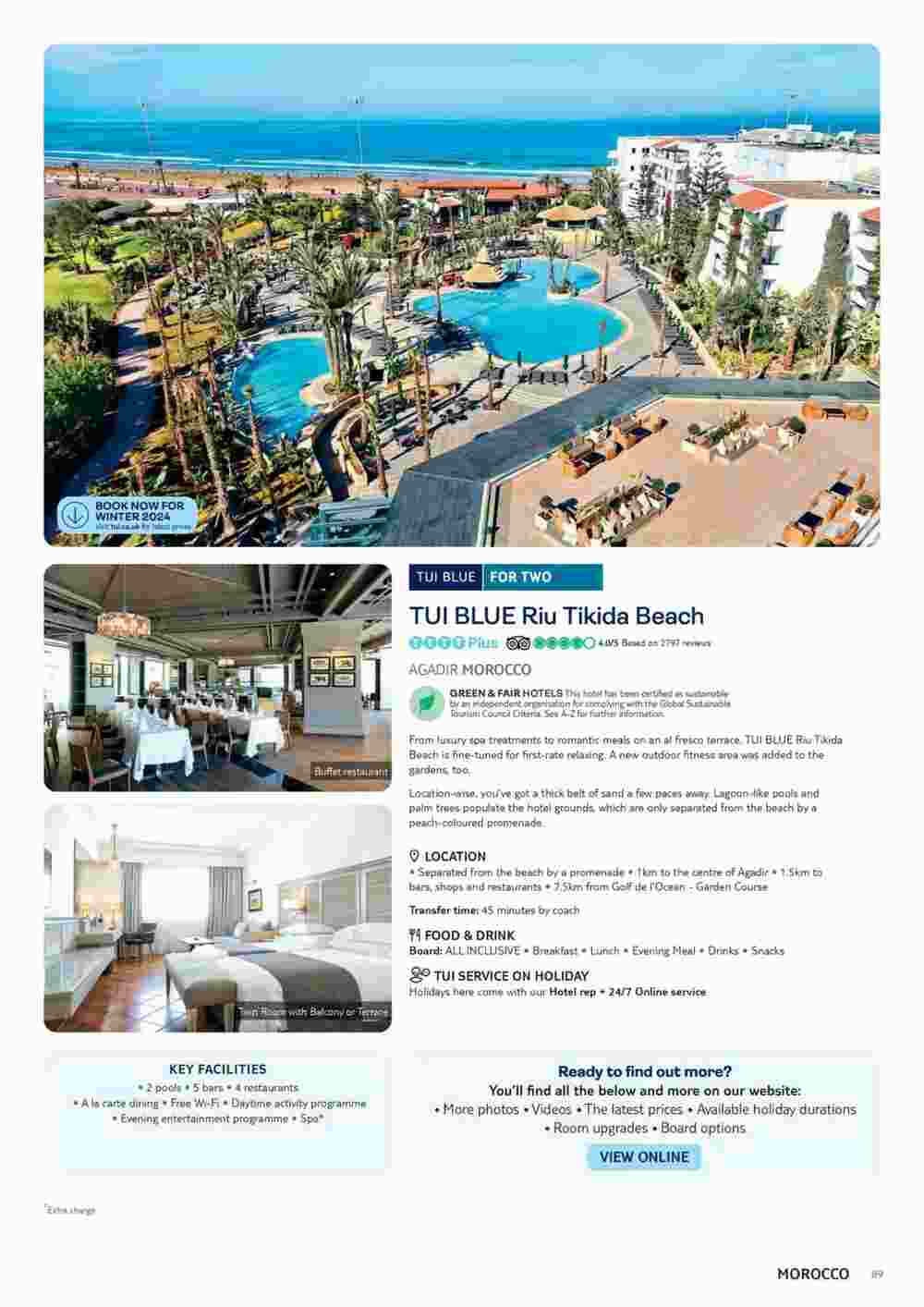 Tui offers valid from 06/11/2023 - Page 89.