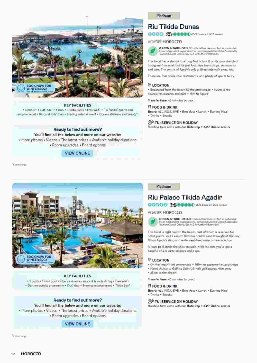 Tui offers valid from 06/11/2023 - Page 90.