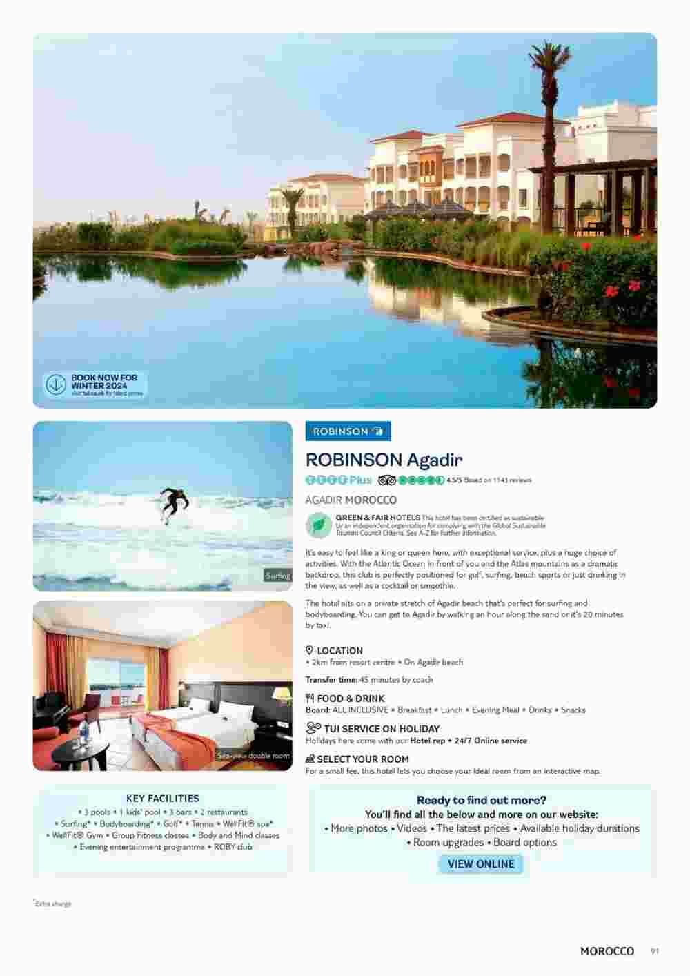 Tui offers valid from 06/11/2023 - Page 91.