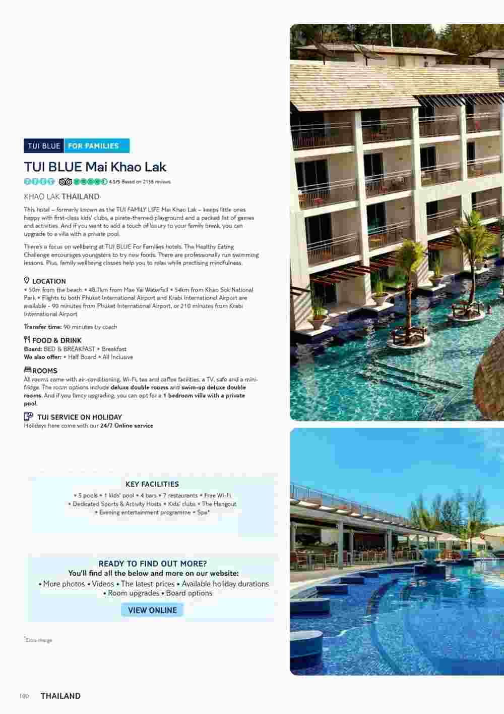 Tui offers valid from 06/11/2023 - Page 100.