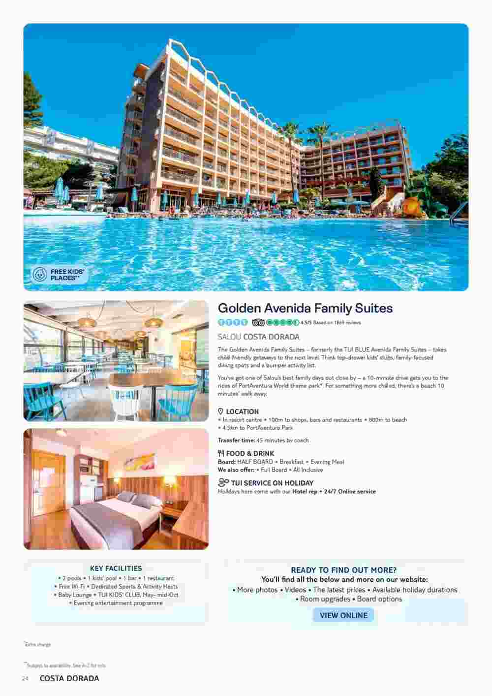 Tui offers valid from 06/11/2023 - Page 24.