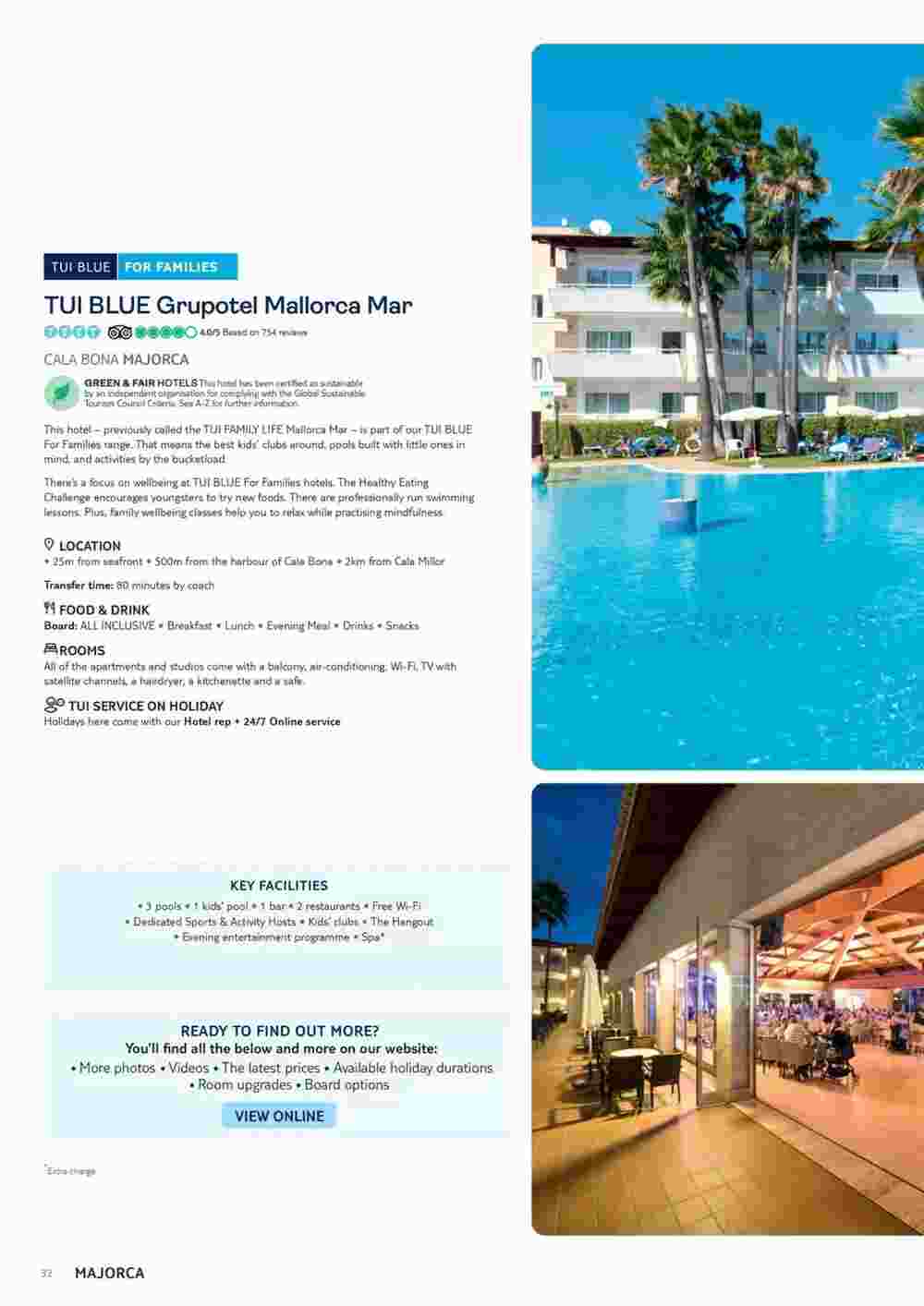Tui offers valid from 06/11/2023 - Page 32.