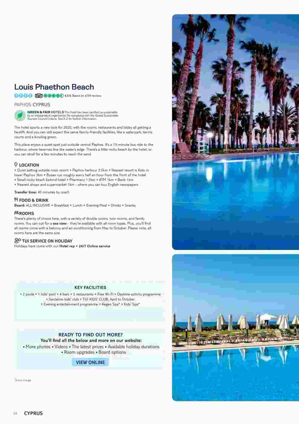 Tui offers valid from 06/11/2023 - Page 54.