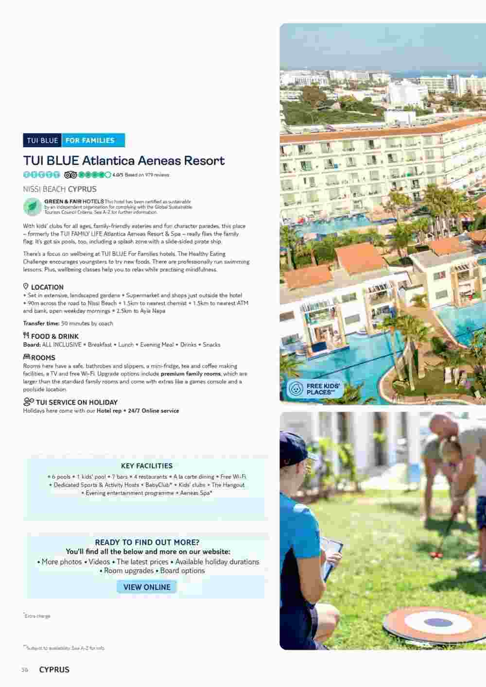 Tui offers valid from 06/11/2023 - Page 56.