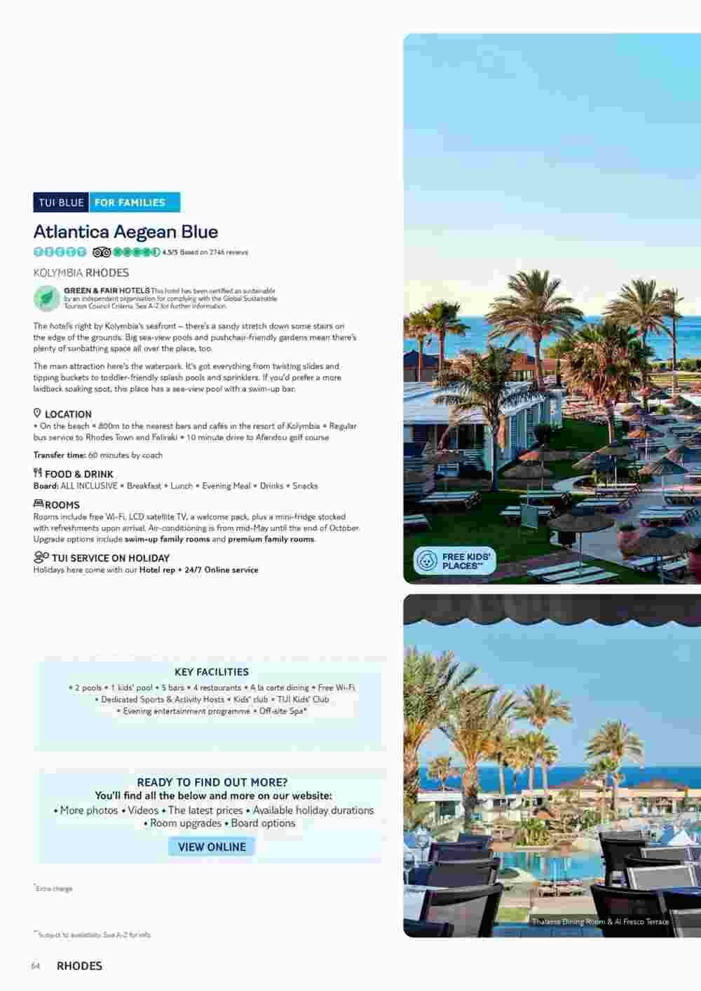 Tui offers valid from 06/11/2023 - Page 64.