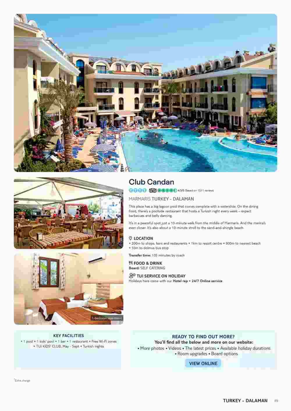 Tui offers valid from 06/11/2023 - Page 85.