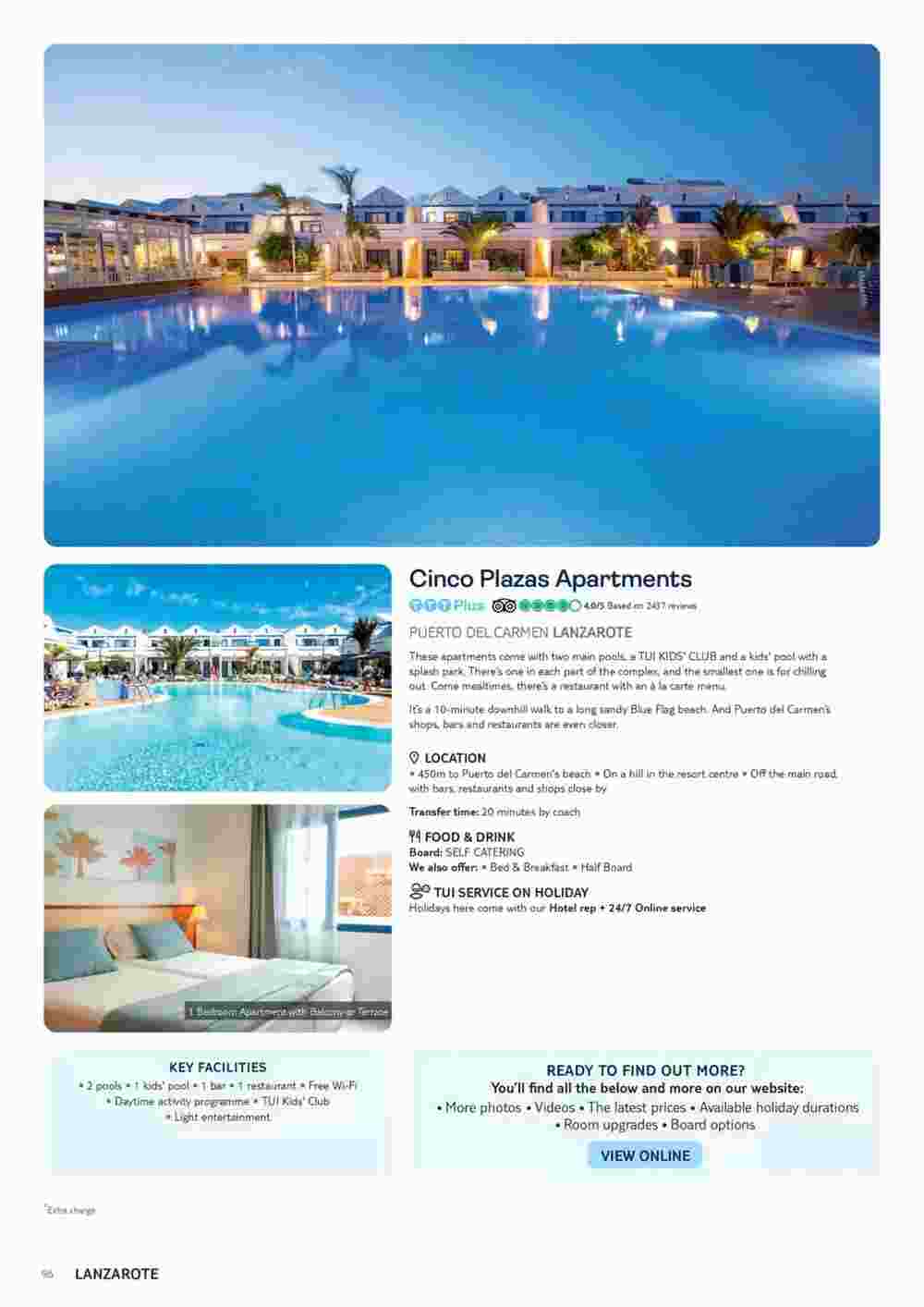 Tui offers valid from 06/11/2023 - Page 96.