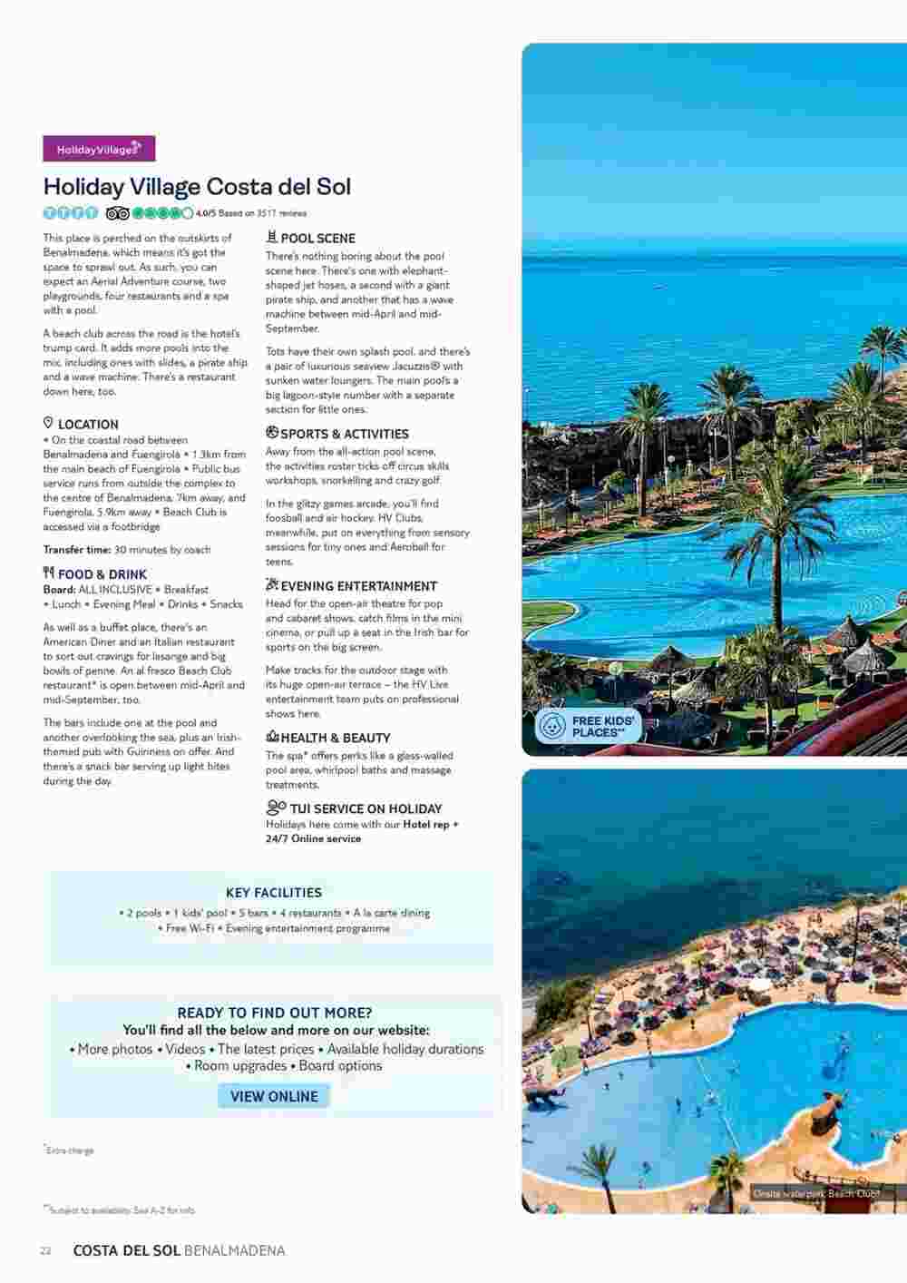 Tui offers valid from 06/11/2023 - Page 22.