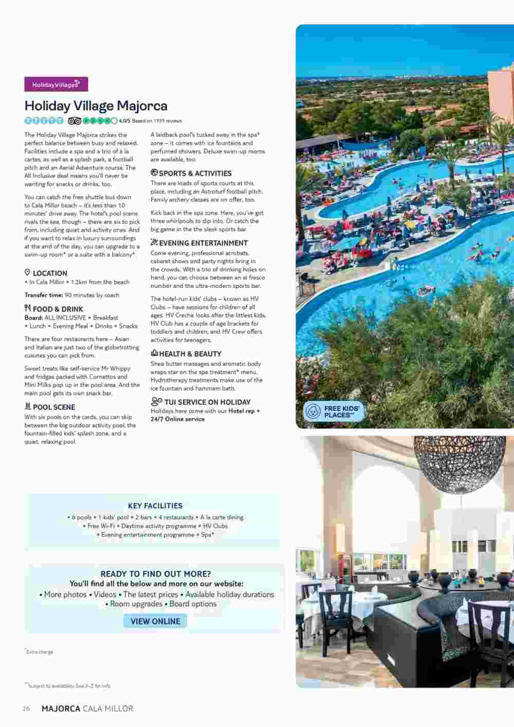 Tui offers valid from 06/11/2023 - Page 26.