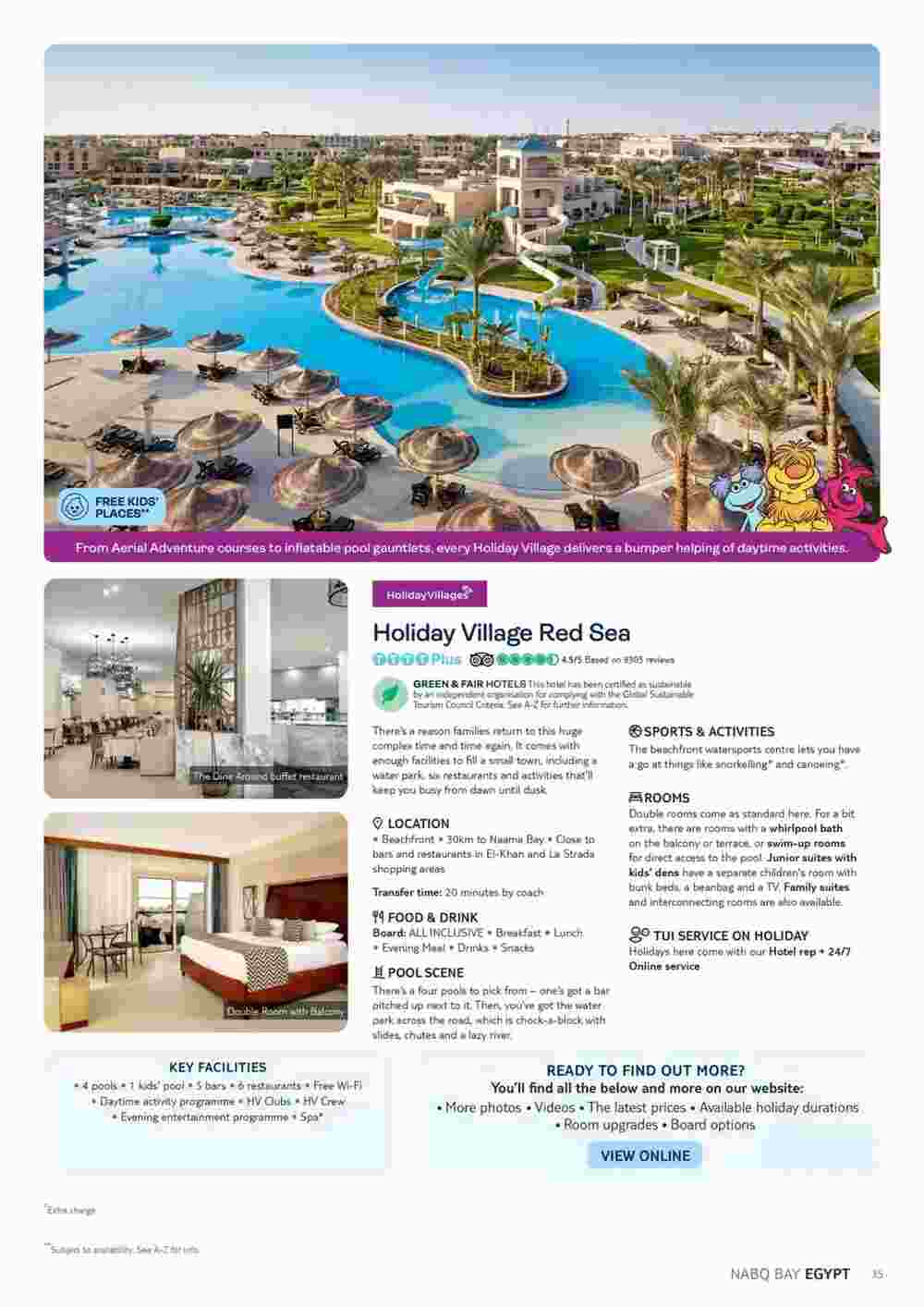 Tui offers valid from 06/11/2023 - Page 35.