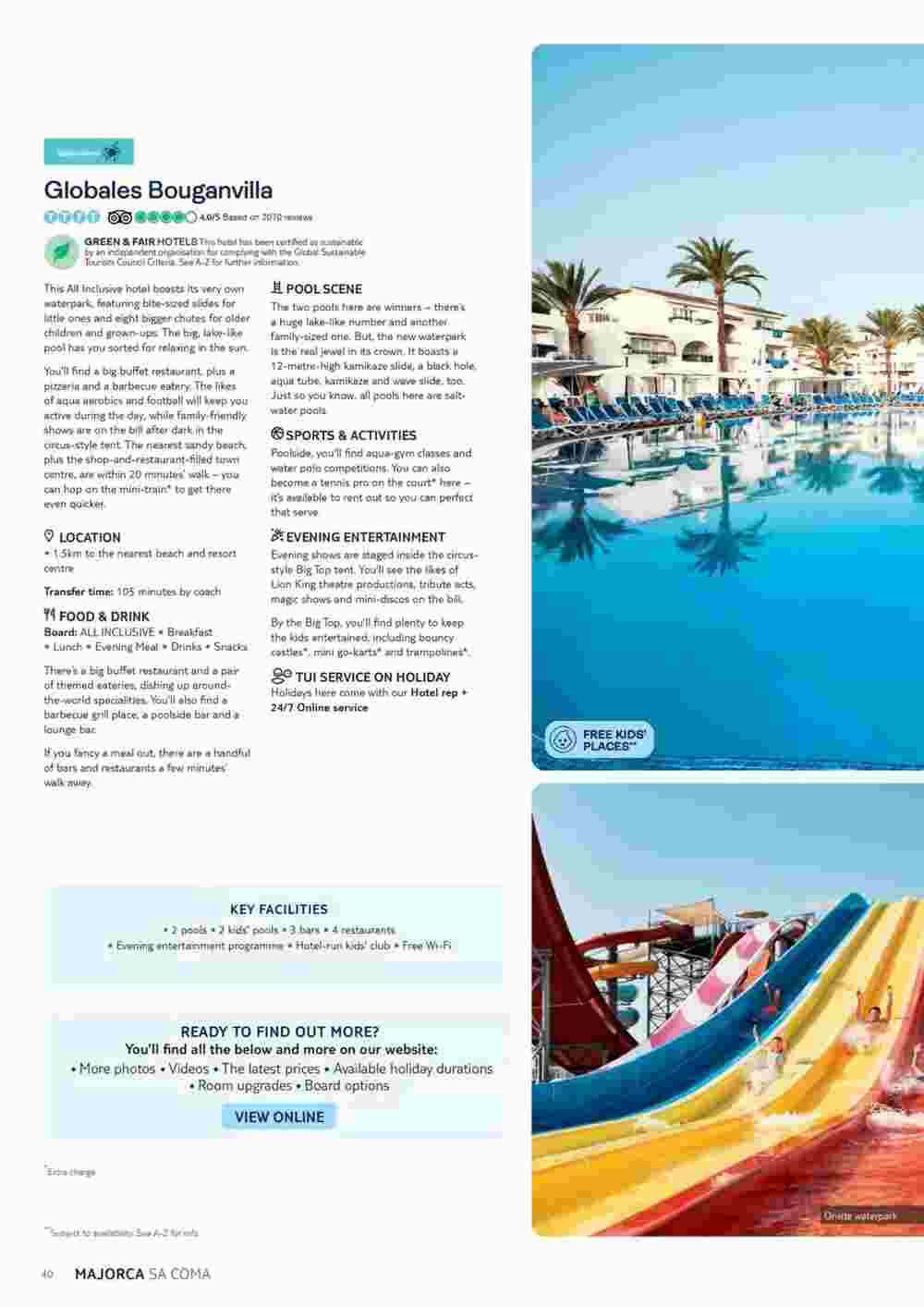 Tui offers valid from 06/11/2023 - Page 40.