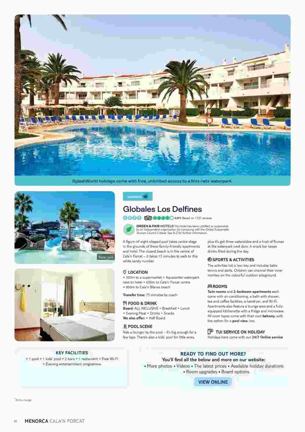 Tui offers valid from 06/11/2023 - Page 42.