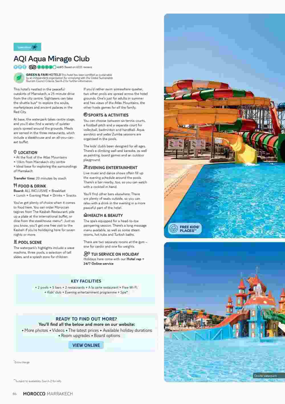 Tui offers valid from 06/11/2023 - Page 66.