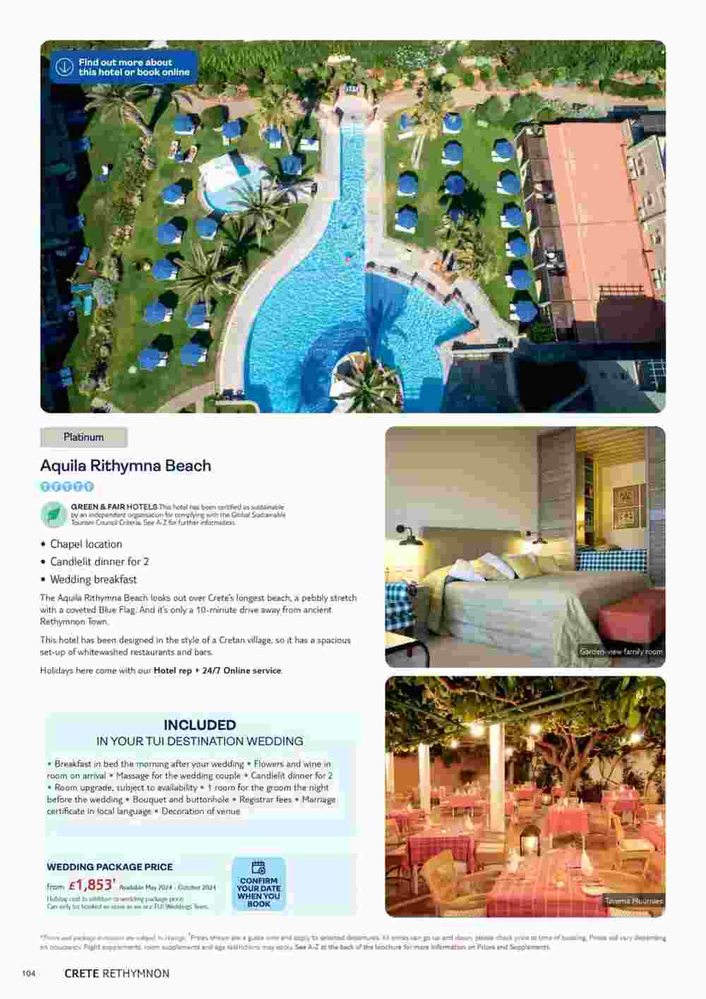 Tui offers valid from 06/11/2023 - Page 104.