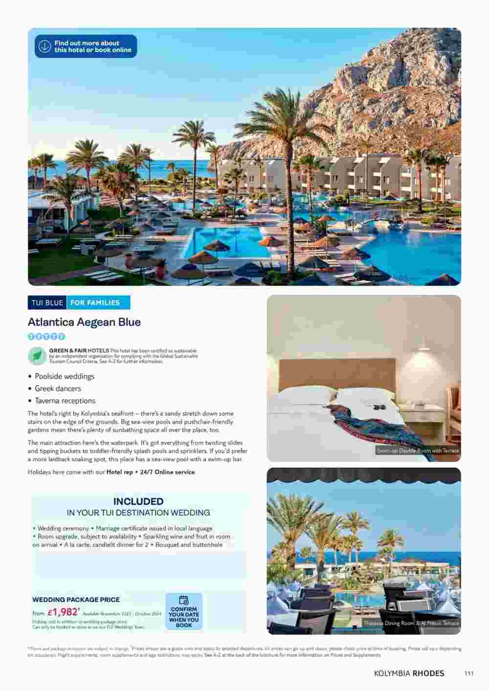 Tui offers valid from 06/11/2023 - Page 111.