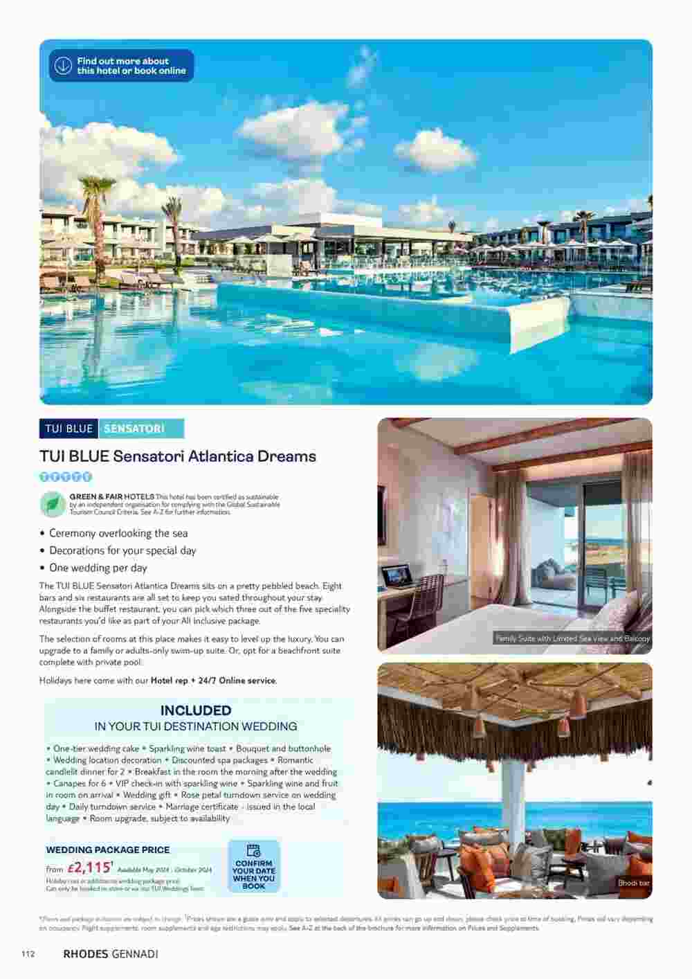 Tui offers valid from 06/11/2023 - Page 112.