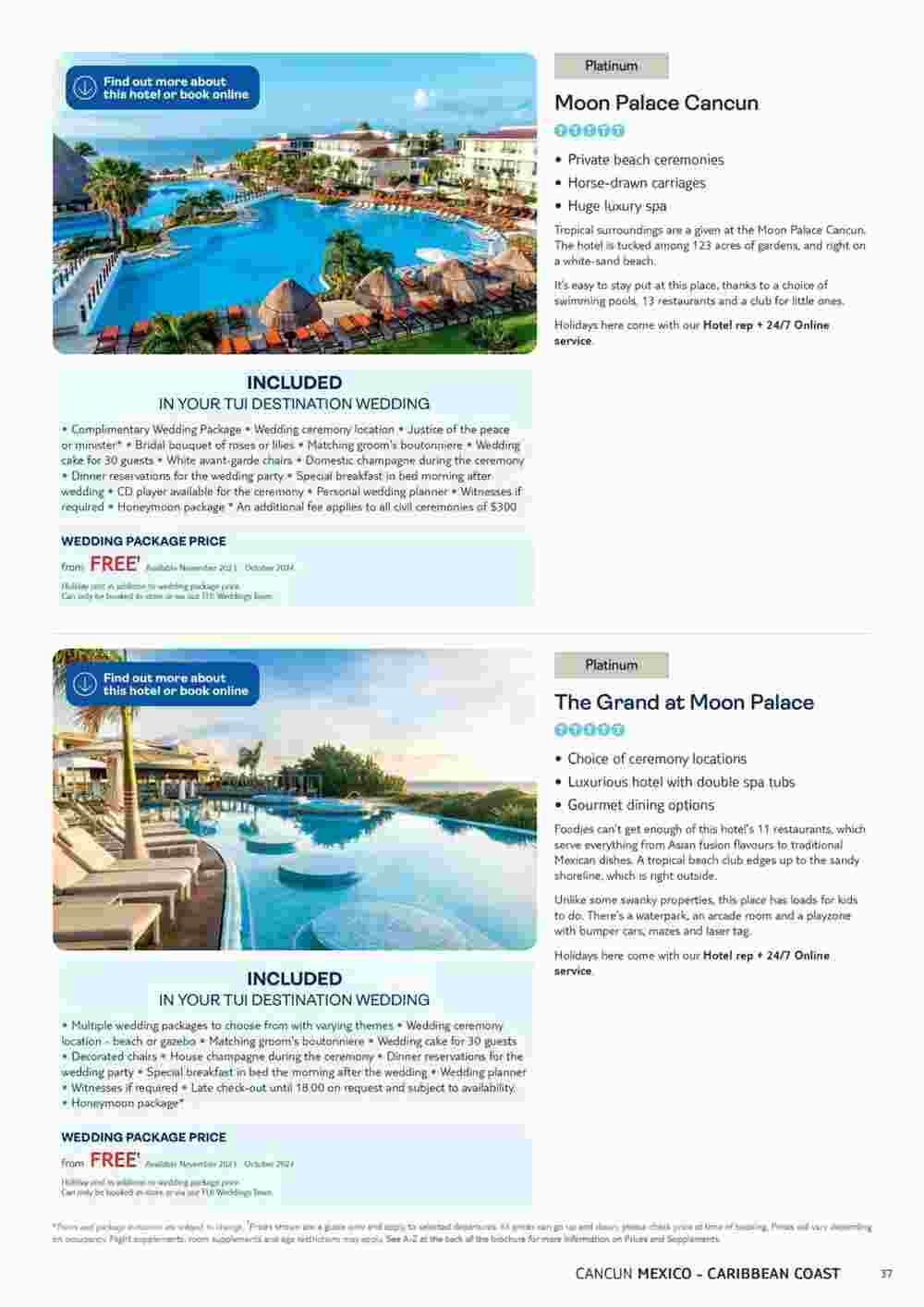 Tui offers valid from 06/11/2023 - Page 37.