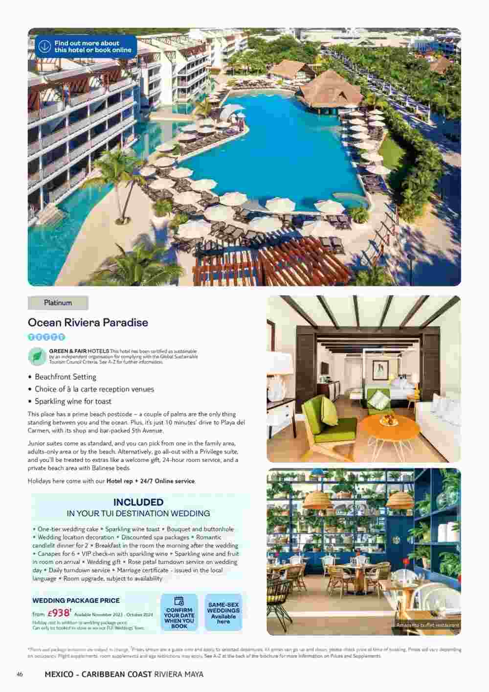 Tui offers valid from 06/11/2023 - Page 46.