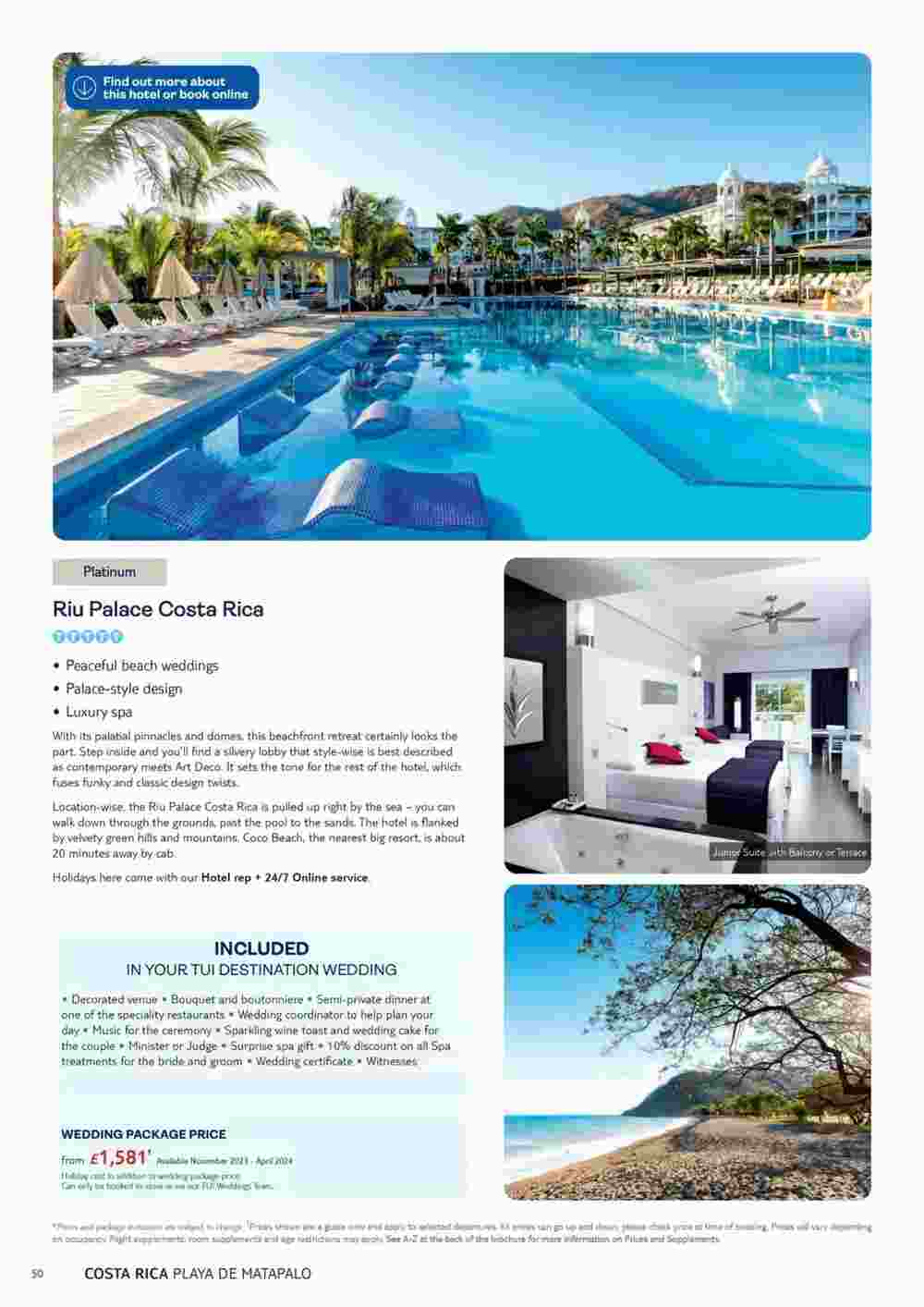Tui offers valid from 06/11/2023 - Page 50.
