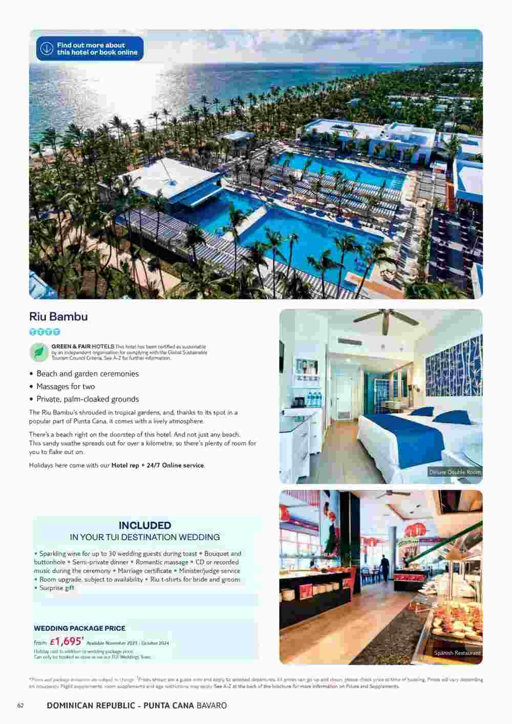 Tui offers valid from 06/11/2023 - Page 62.