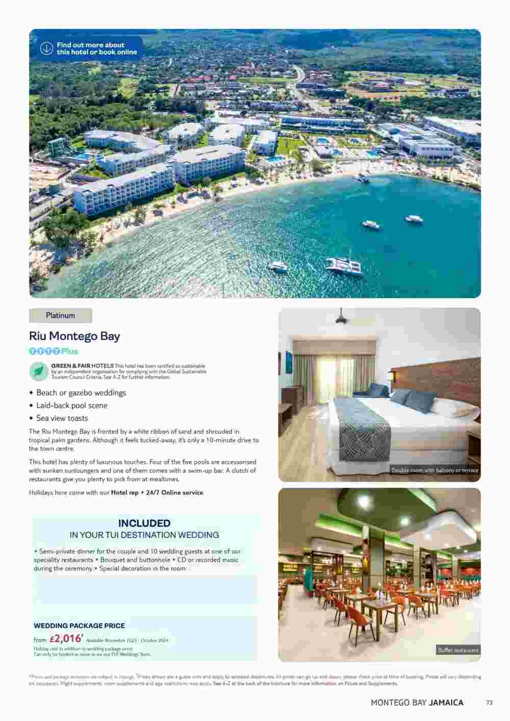 Tui offers valid from 06/11/2023 - Page 73.