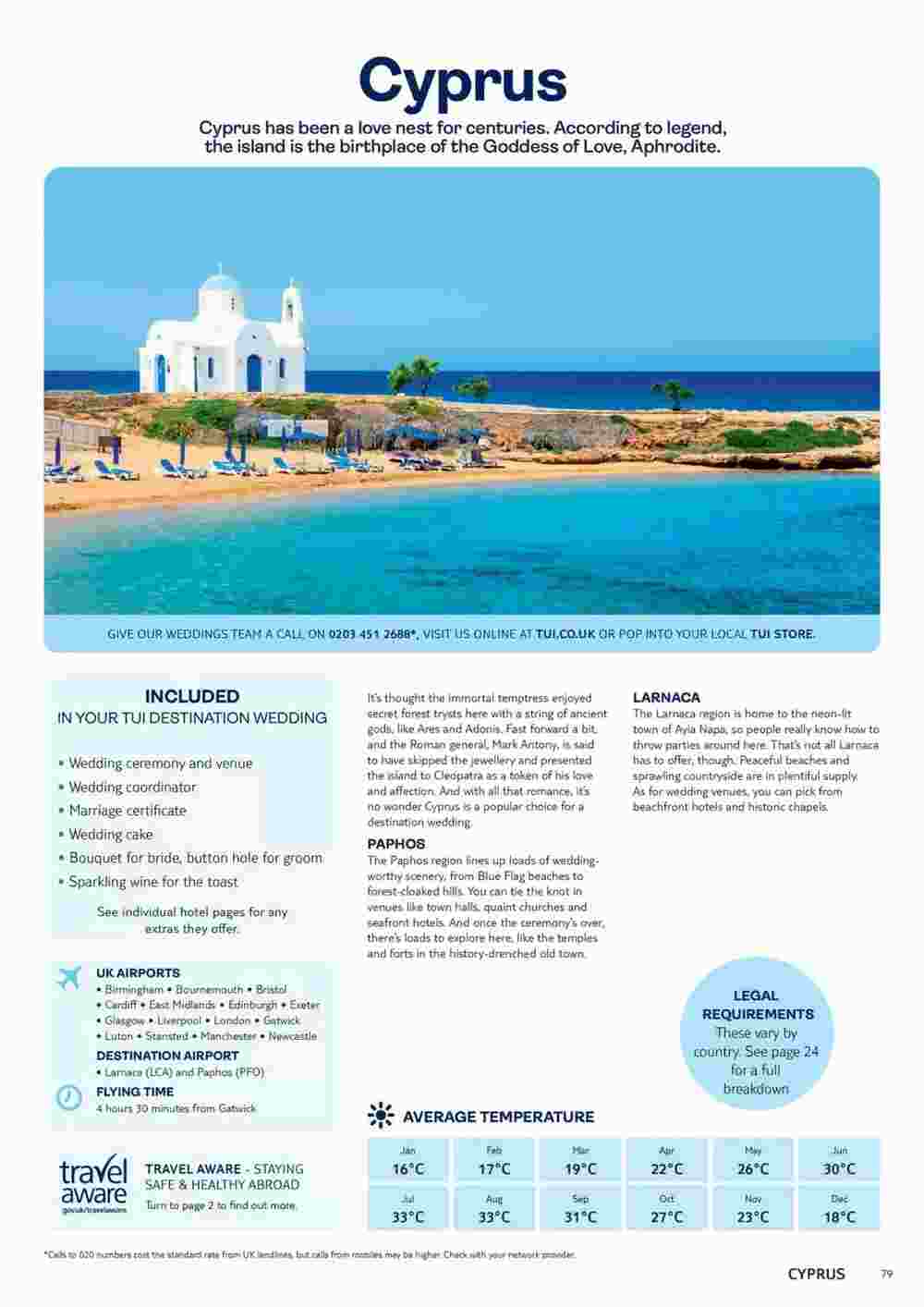 Tui offers valid from 06/11/2023 - Page 79.