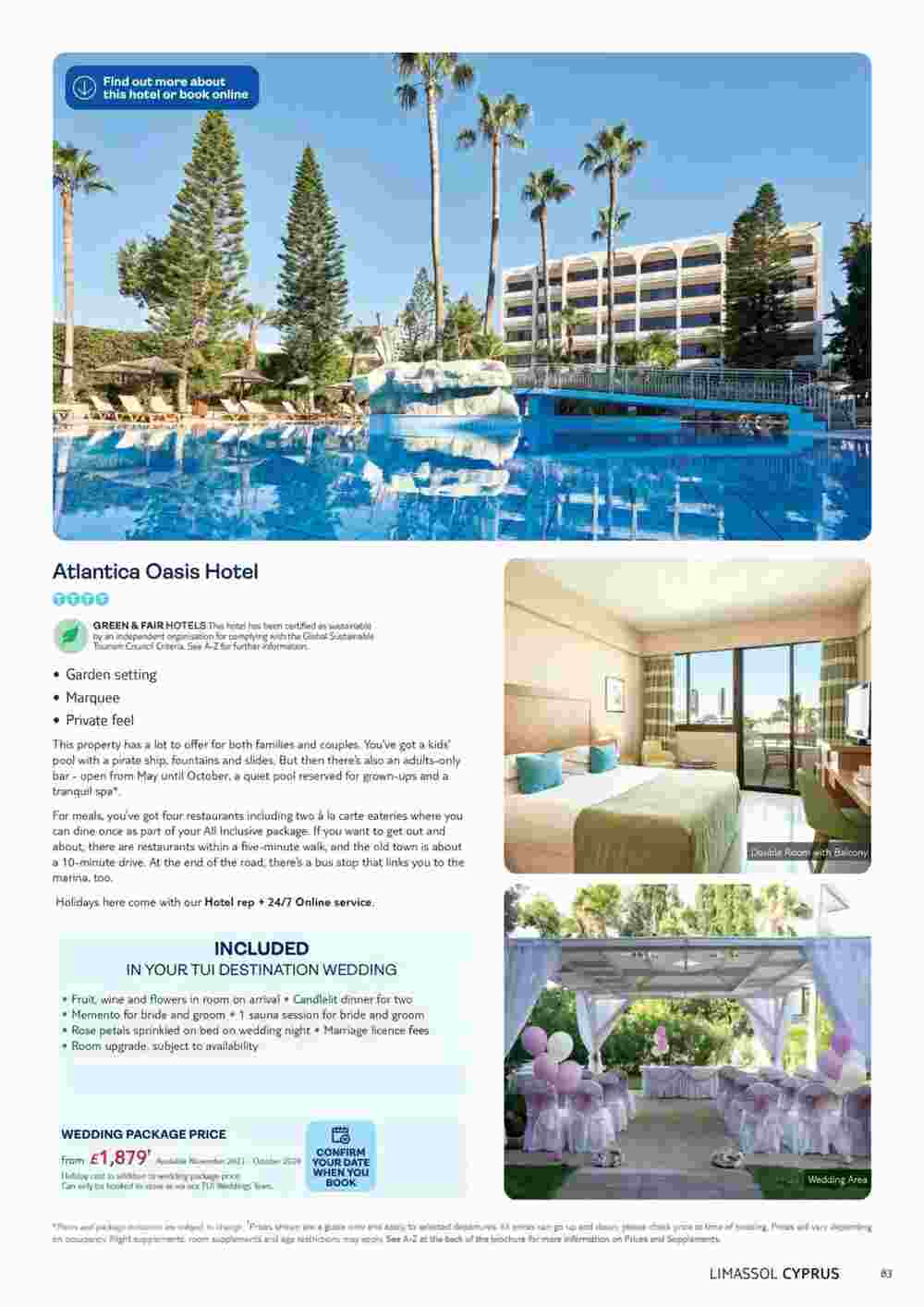 Tui offers valid from 06/11/2023 - Page 83.
