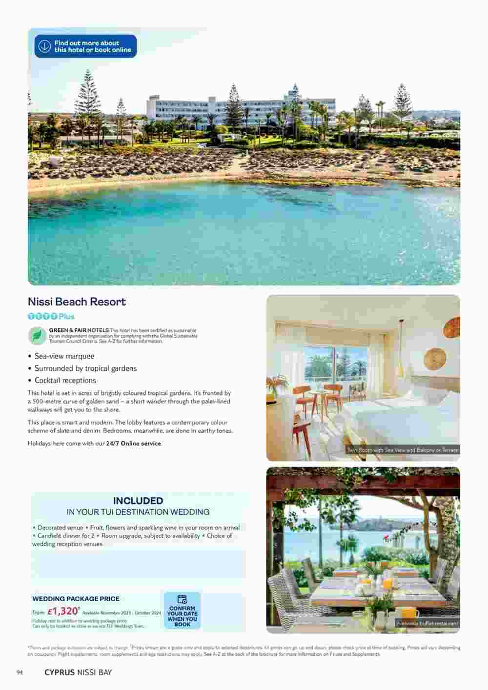 Tui offers valid from 06/11/2023 - Page 94.