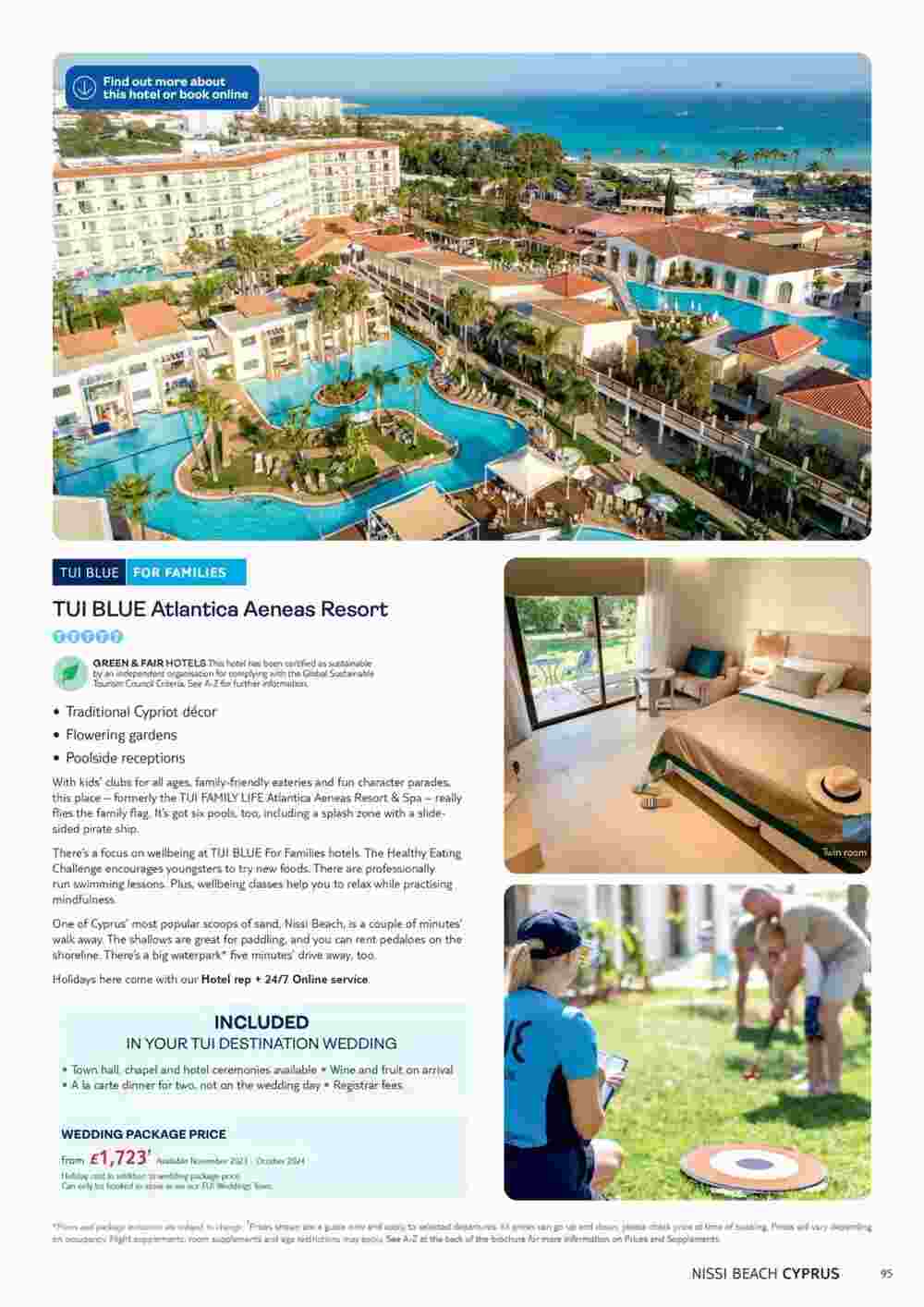 Tui offers valid from 06/11/2023 - Page 95.