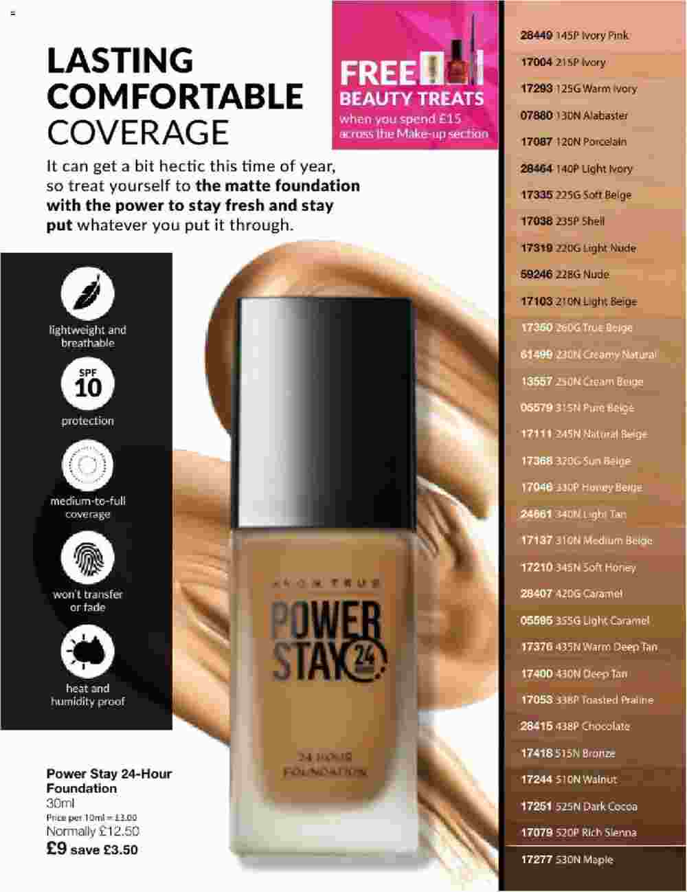 Avon offers valid from 07/11/2023 - Page 111.