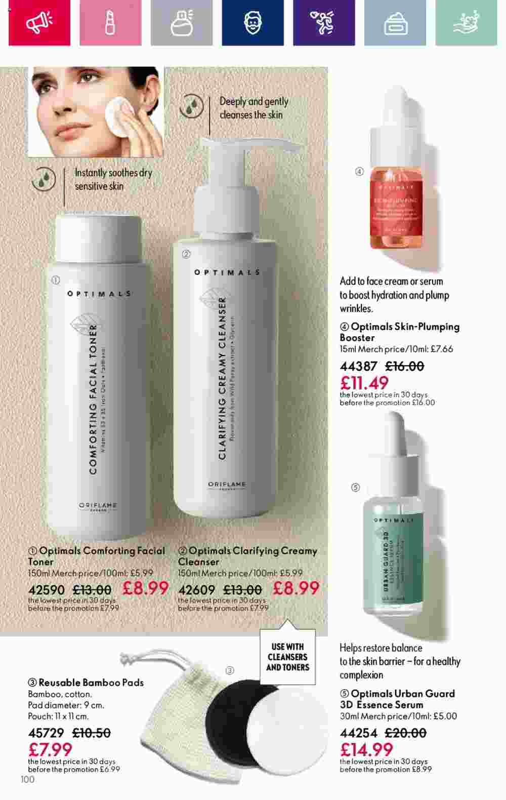 Oriflame offers valid from 08/11/2023 - Page 100.