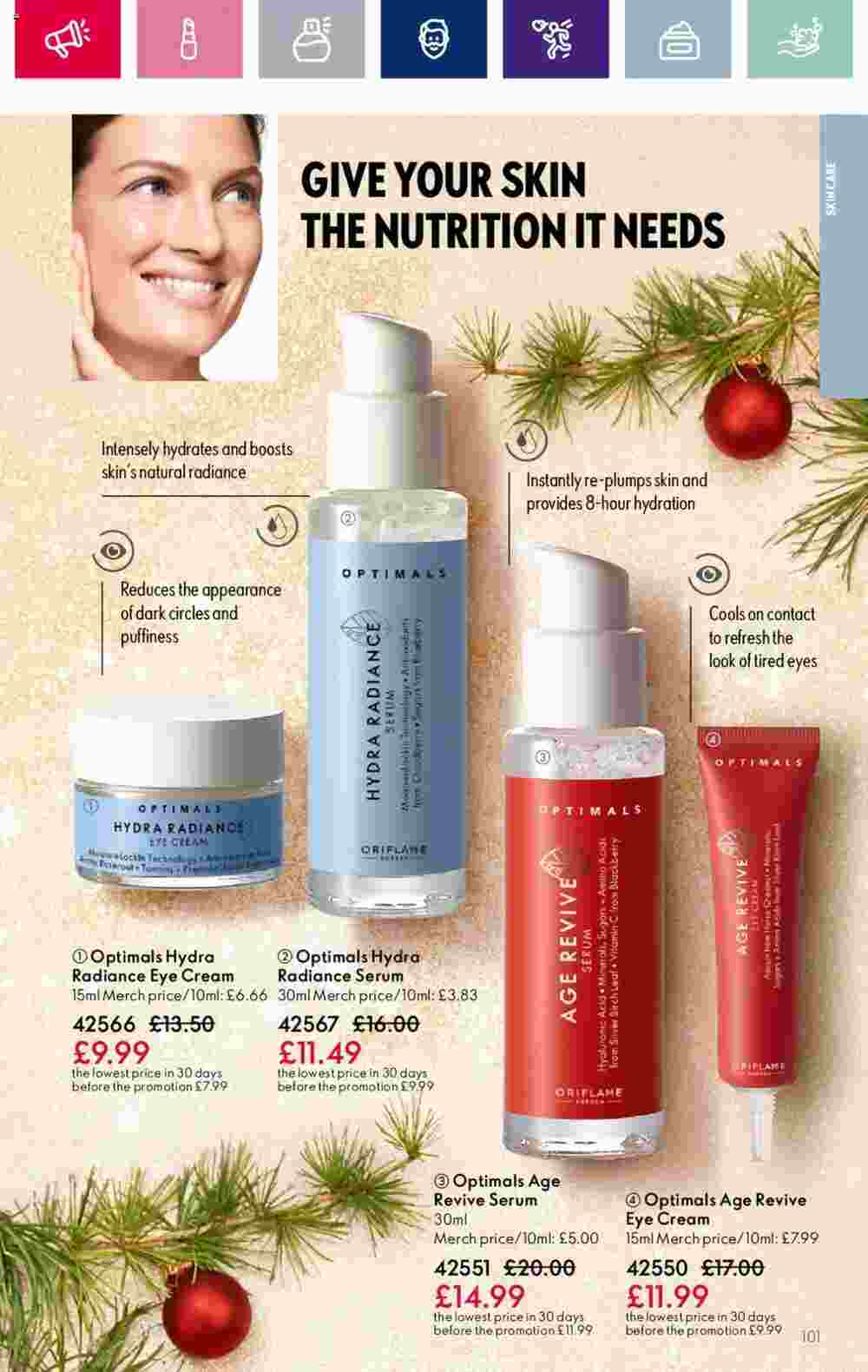 Oriflame offers valid from 08/11/2023 - Page 101.