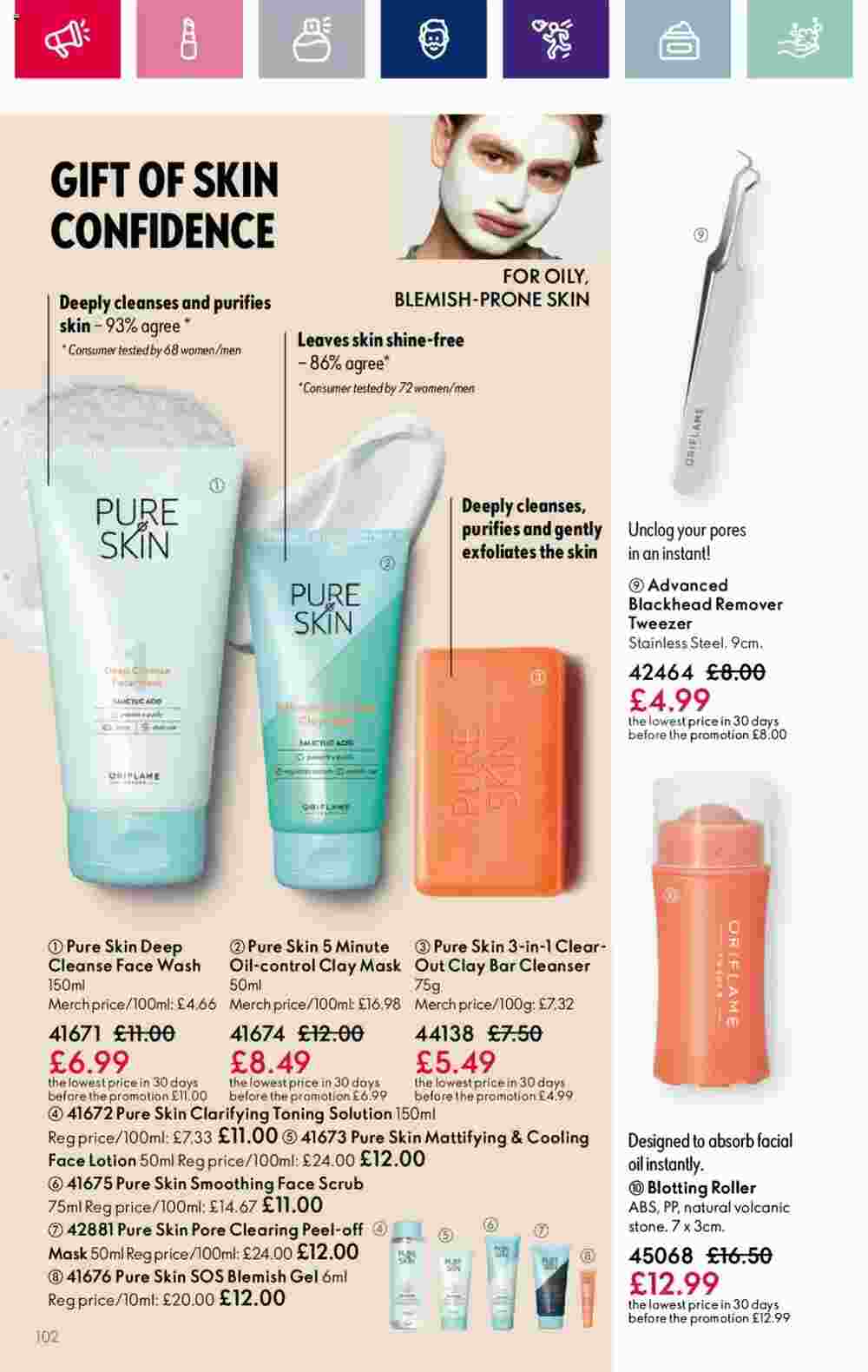 Oriflame offers valid from 08/11/2023 - Page 102.