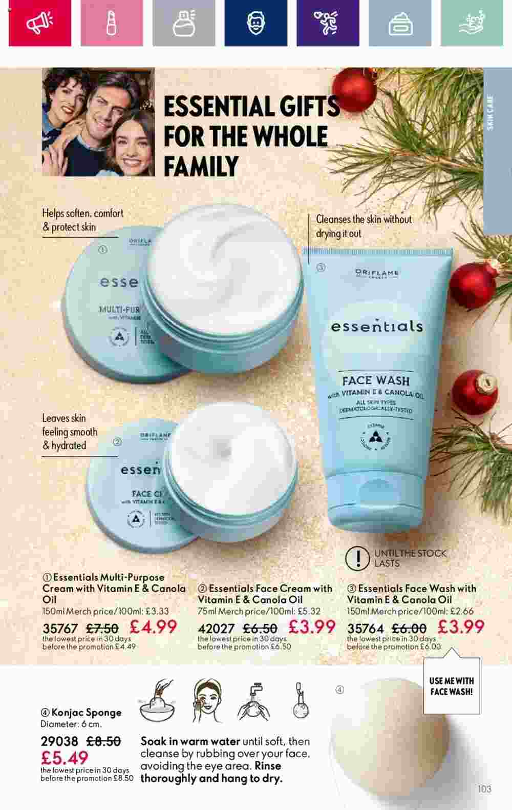 Oriflame offers valid from 08/11/2023 - Page 103.