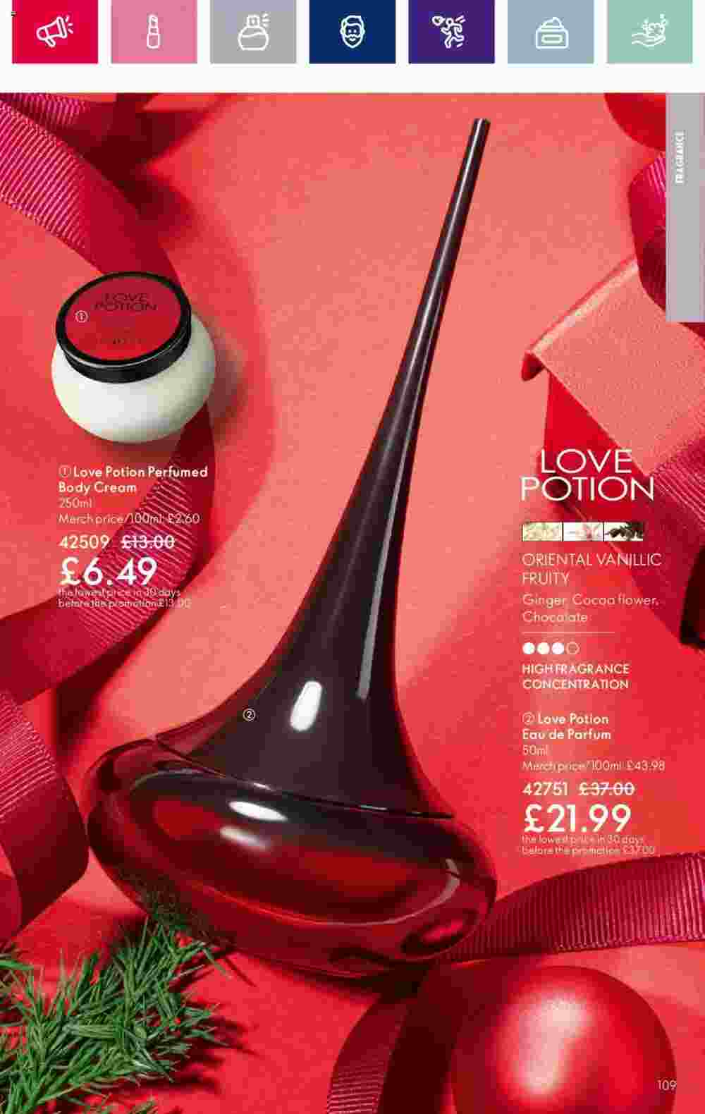 Oriflame offers valid from 08/11/2023 - Page 109.