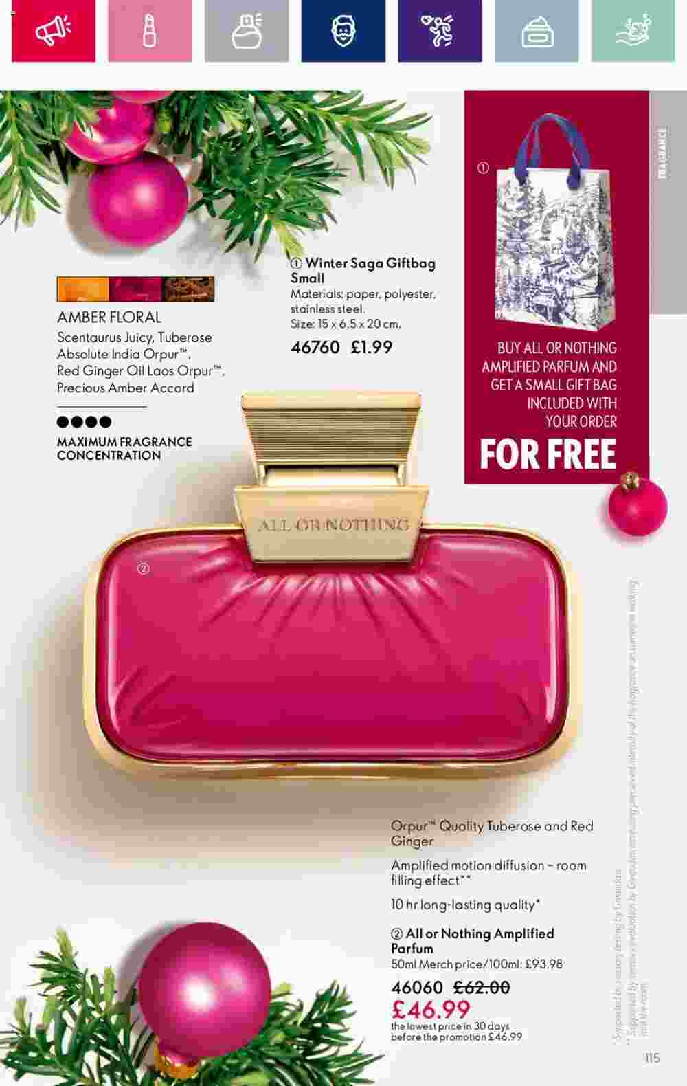 Oriflame offers valid from 08/11/2023 - Page 115.