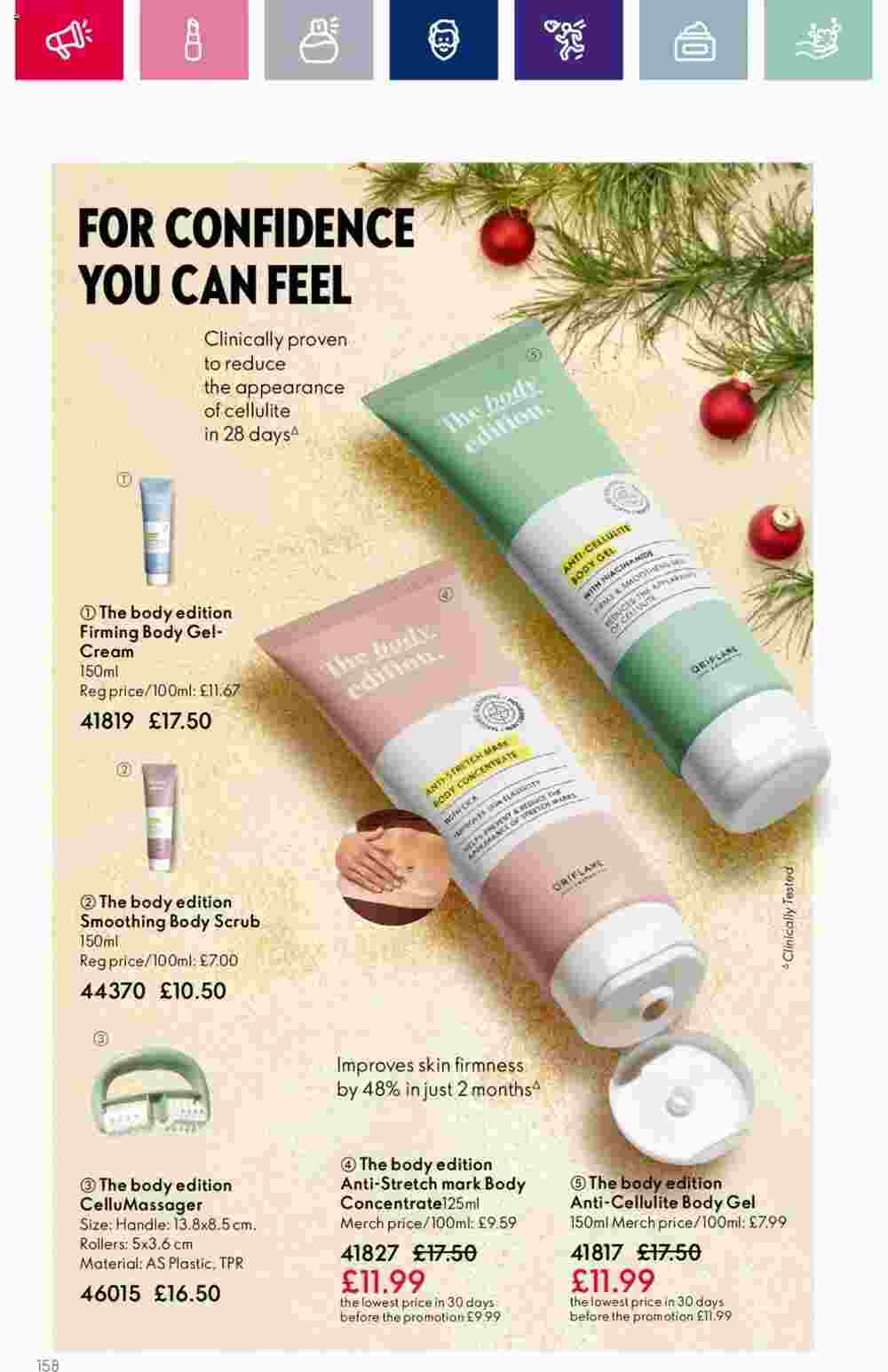 Oriflame offers valid from 08/11/2023 - Page 158.