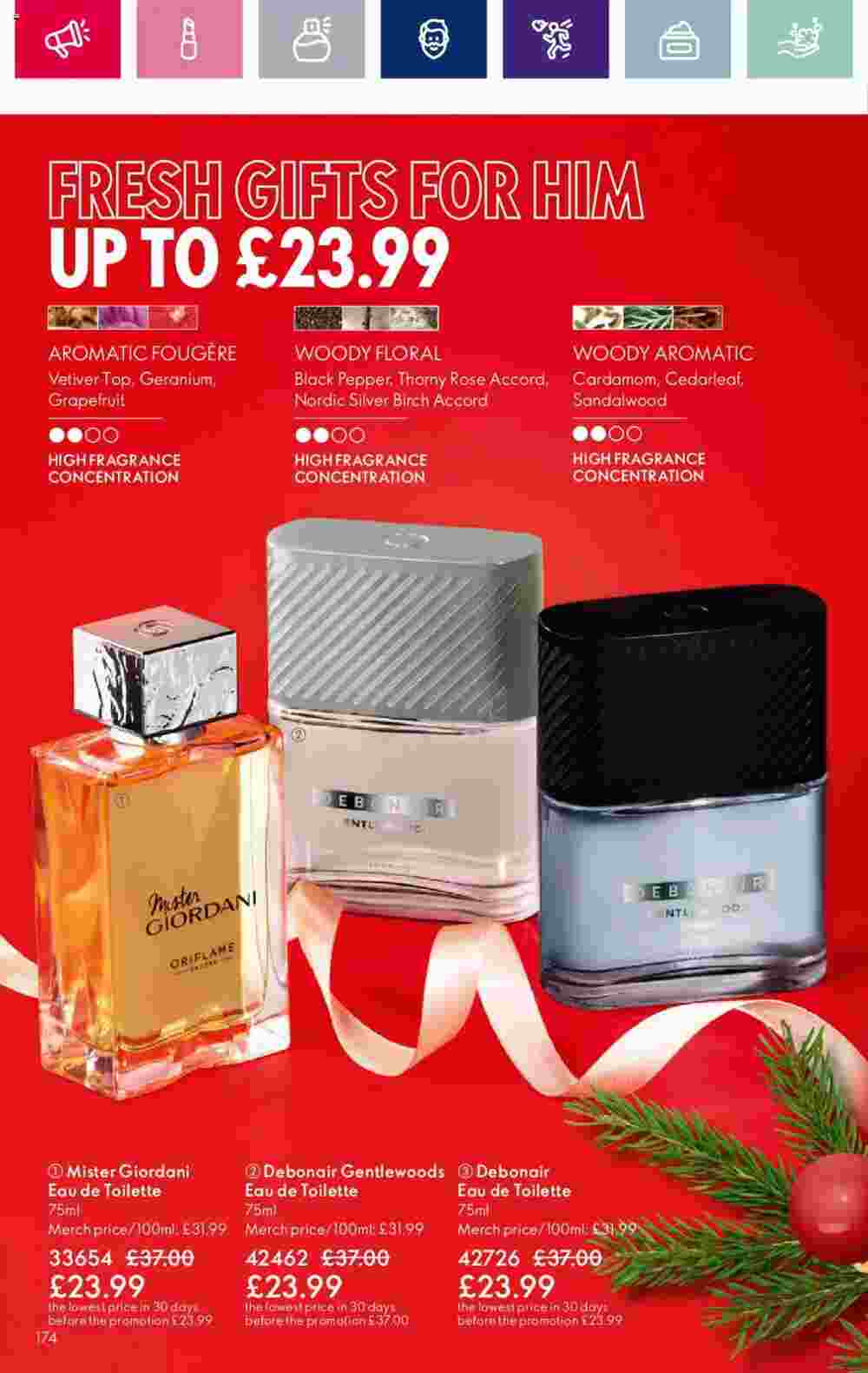 Oriflame offers valid from 08/11/2023 - Page 174.