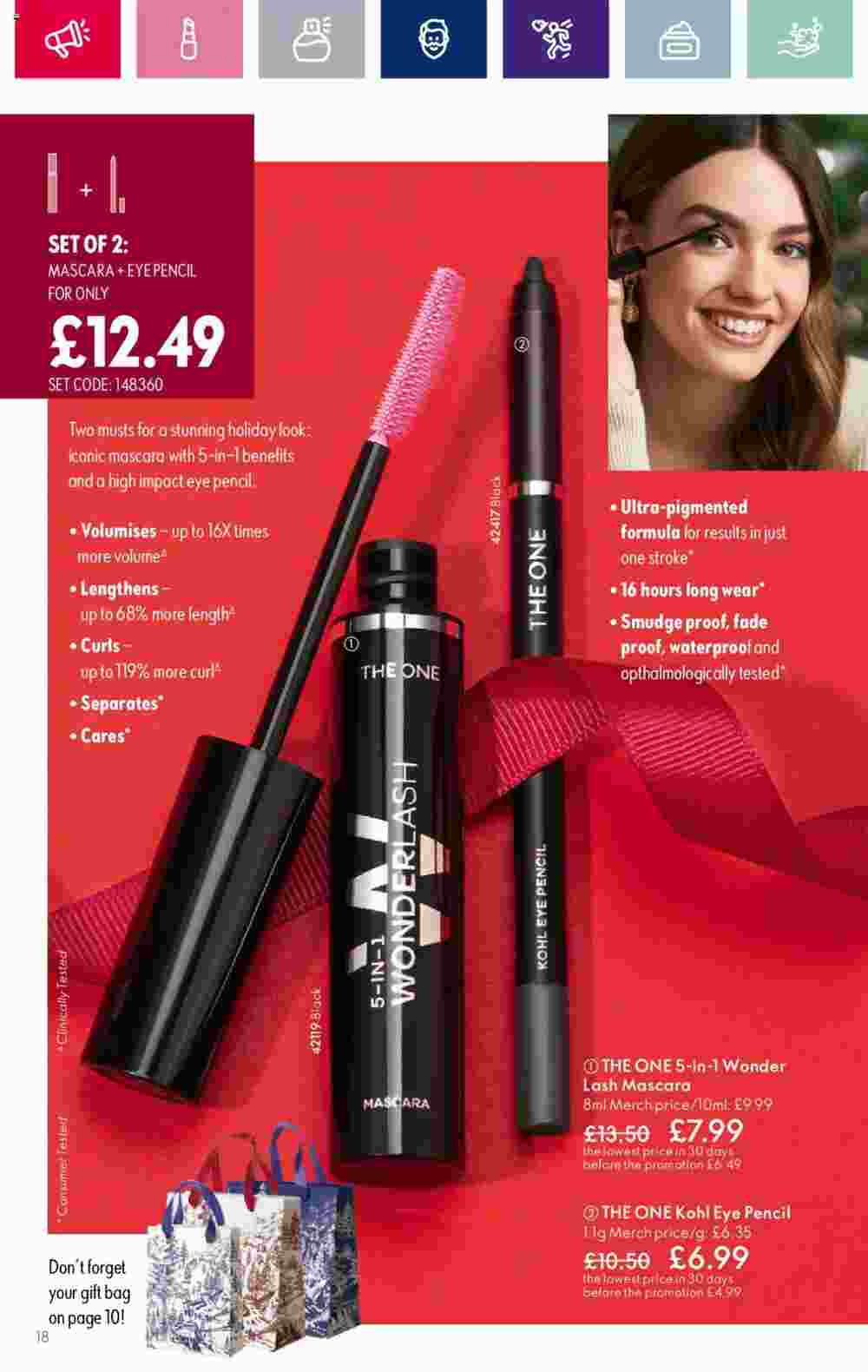 Oriflame offers valid from 08/11/2023 - Page 18.