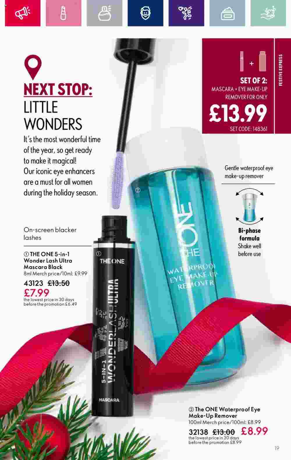 Oriflame offers valid from 08/11/2023 - Page 19.