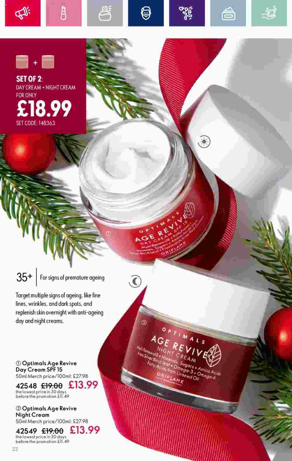 Oriflame offers valid from 08/11/2023 - Page 22.