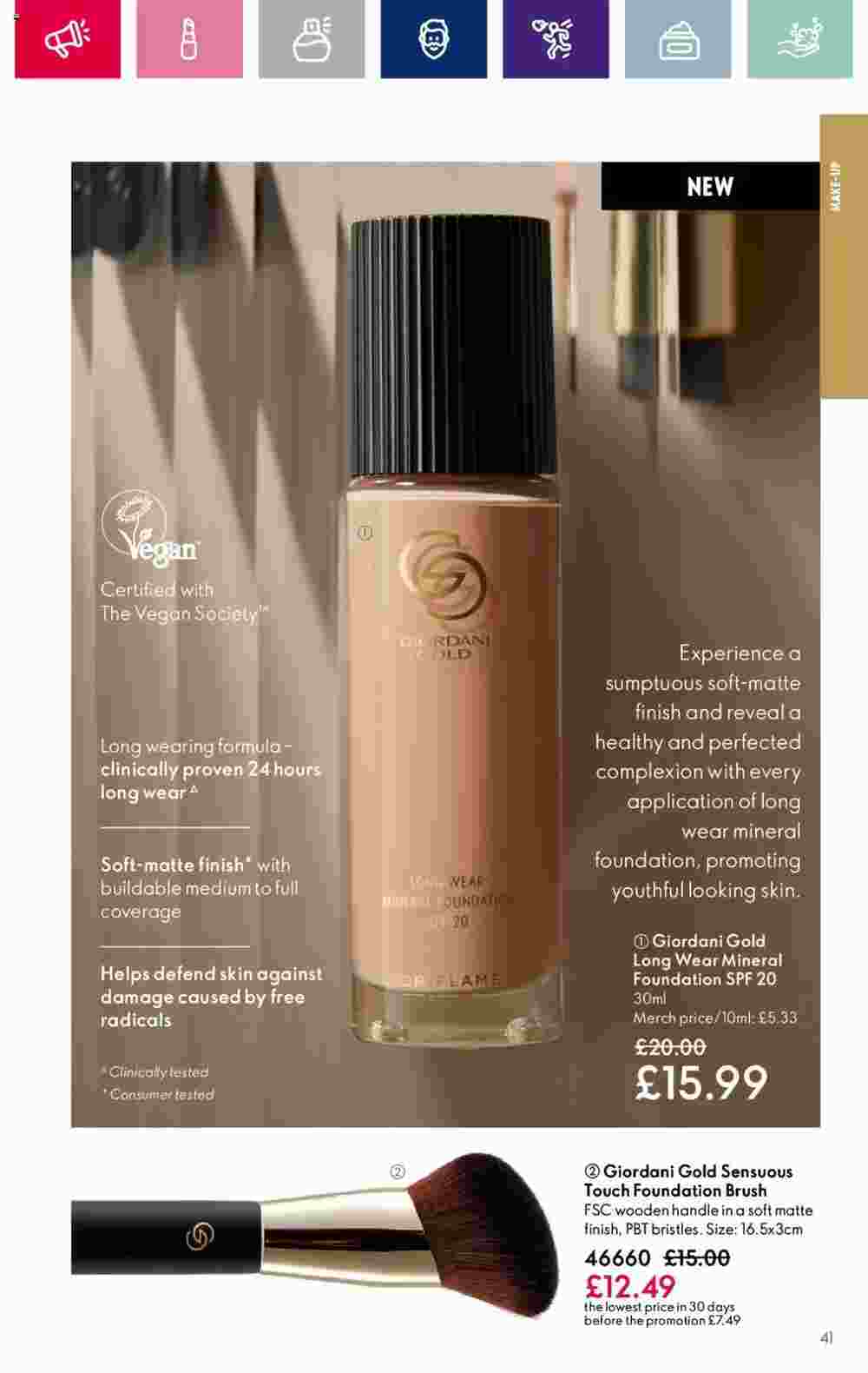 Oriflame offers valid from 08/11/2023 - Page 41.