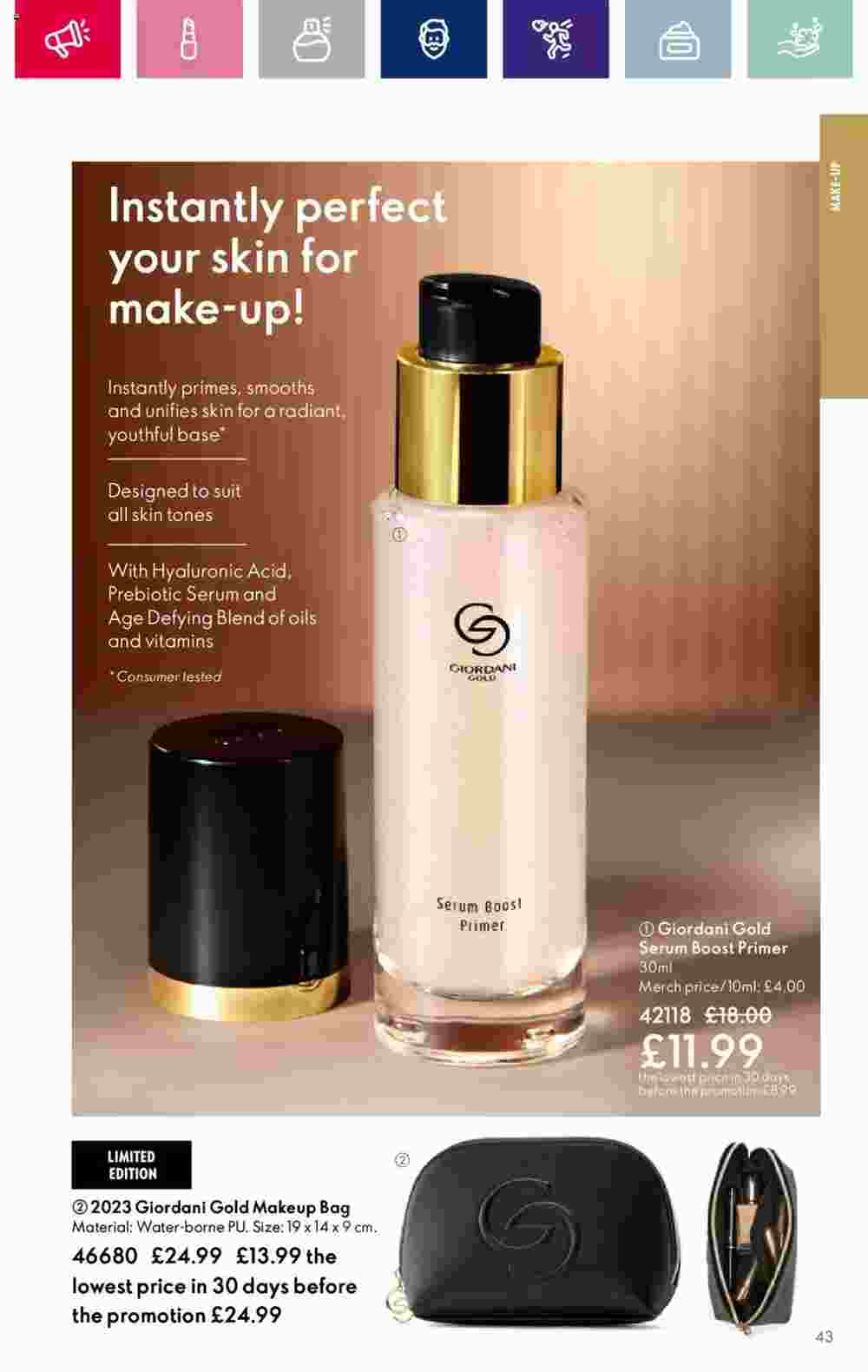 Oriflame offers valid from 08/11/2023 - Page 43.