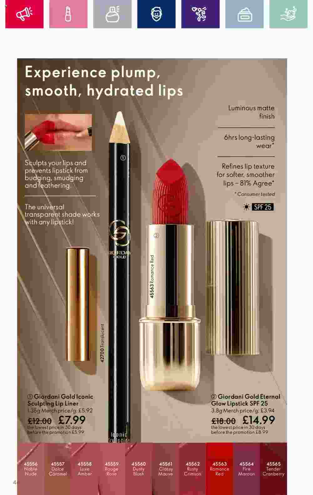 Oriflame offers valid from 08/11/2023 - Page 46.