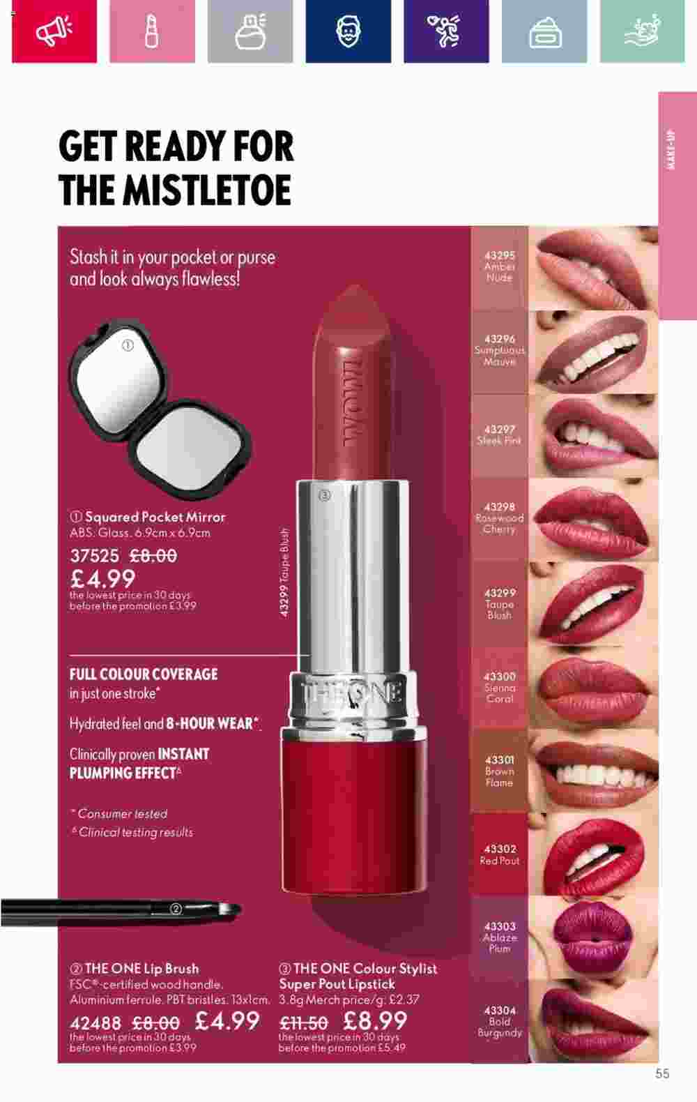 Oriflame offers valid from 08/11/2023 - Page 55.