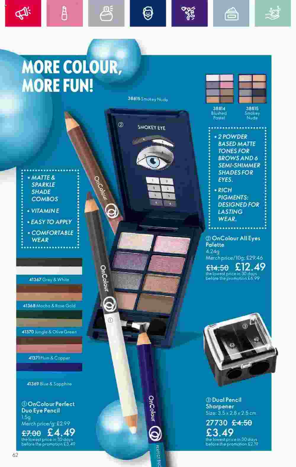 Oriflame offers valid from 08/11/2023 - Page 62.