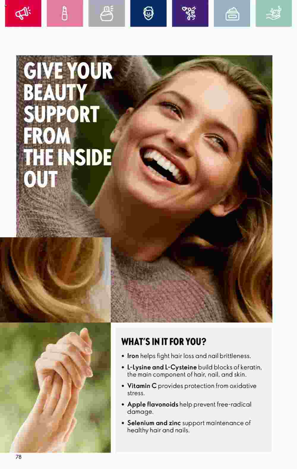 Oriflame offers valid from 08/11/2023 - Page 78.