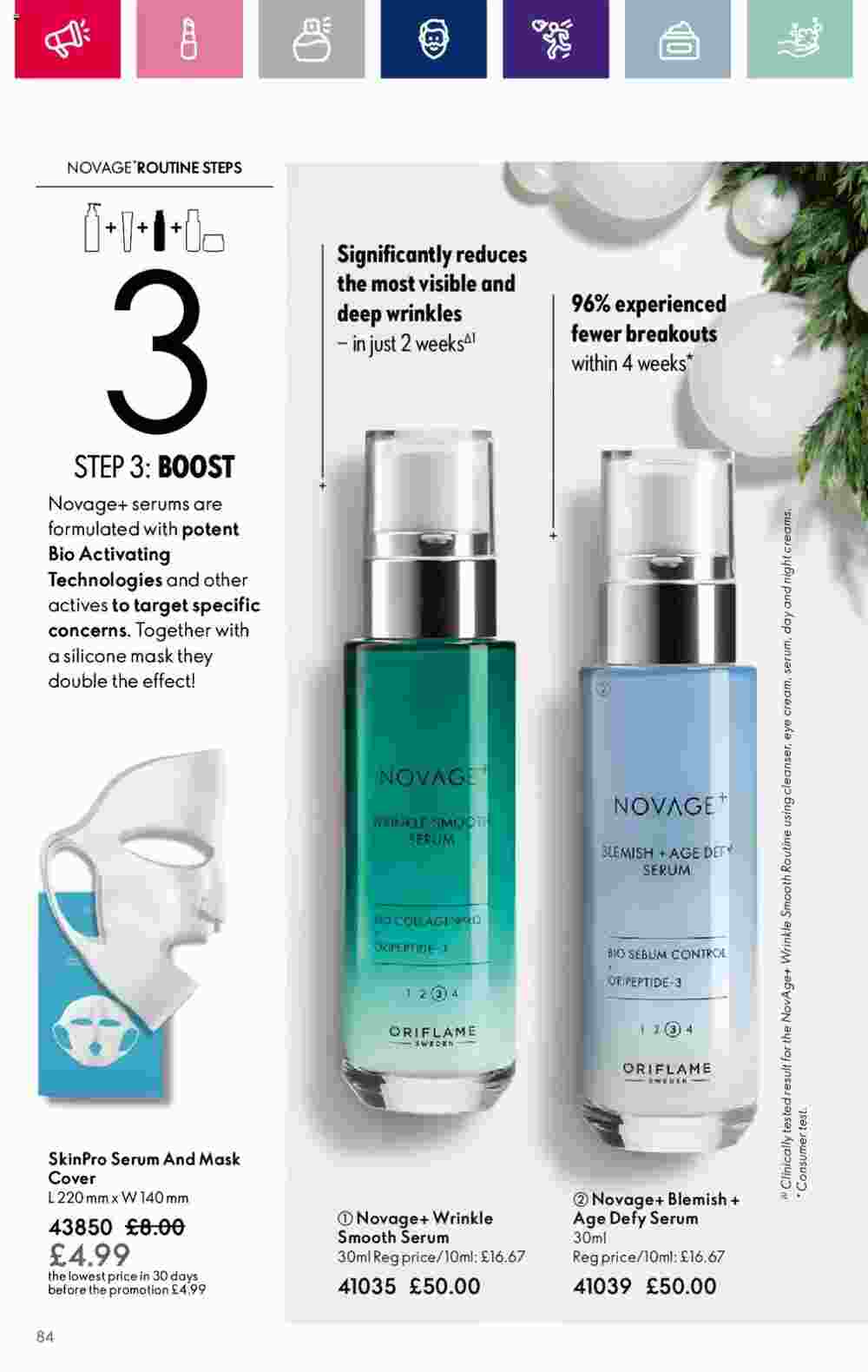 Oriflame offers valid from 08/11/2023 - Page 84.