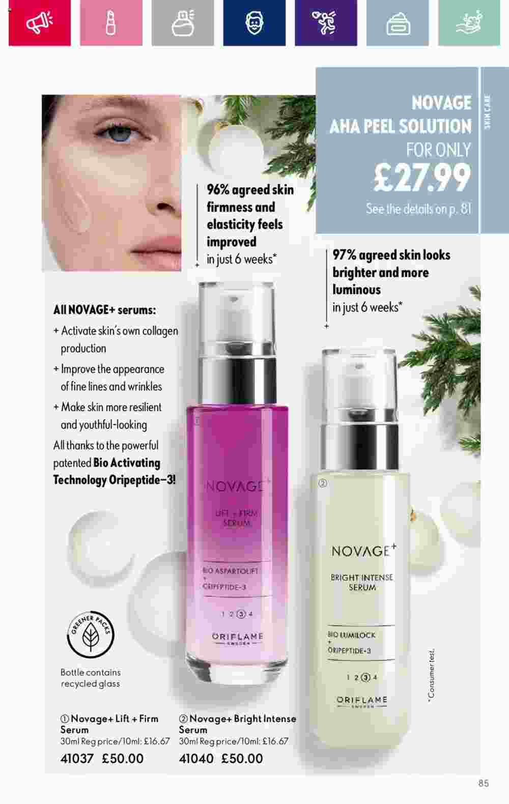 Oriflame offers valid from 08/11/2023 - Page 85.