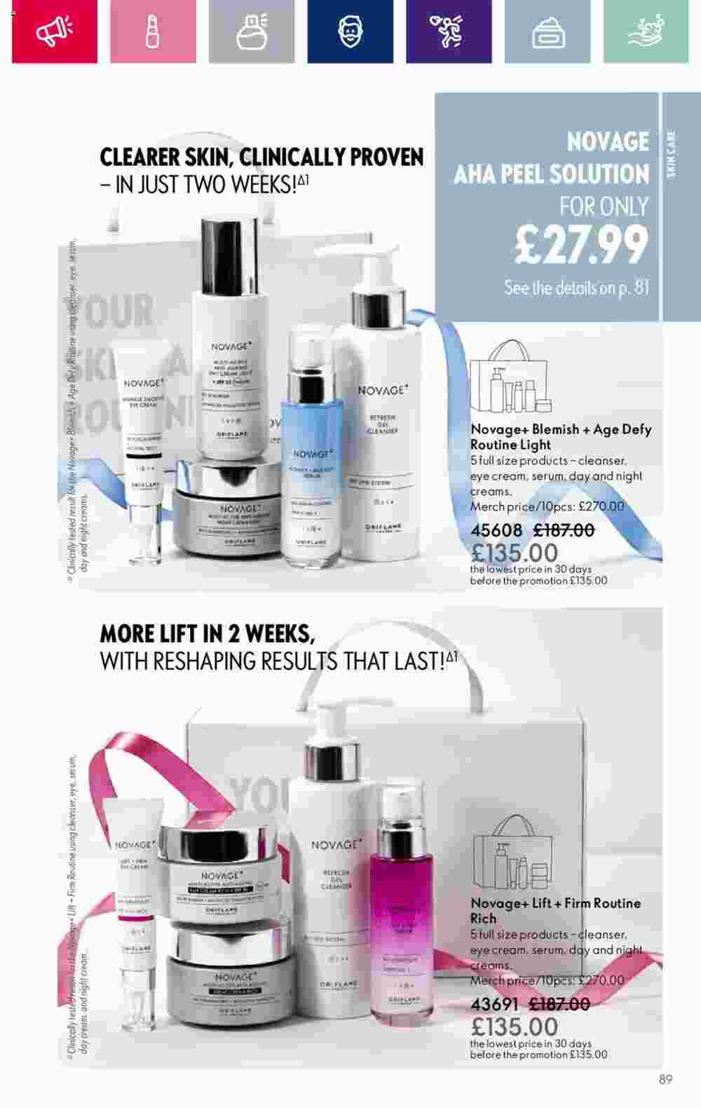 Oriflame offers valid from 08/11/2023 - Page 89.